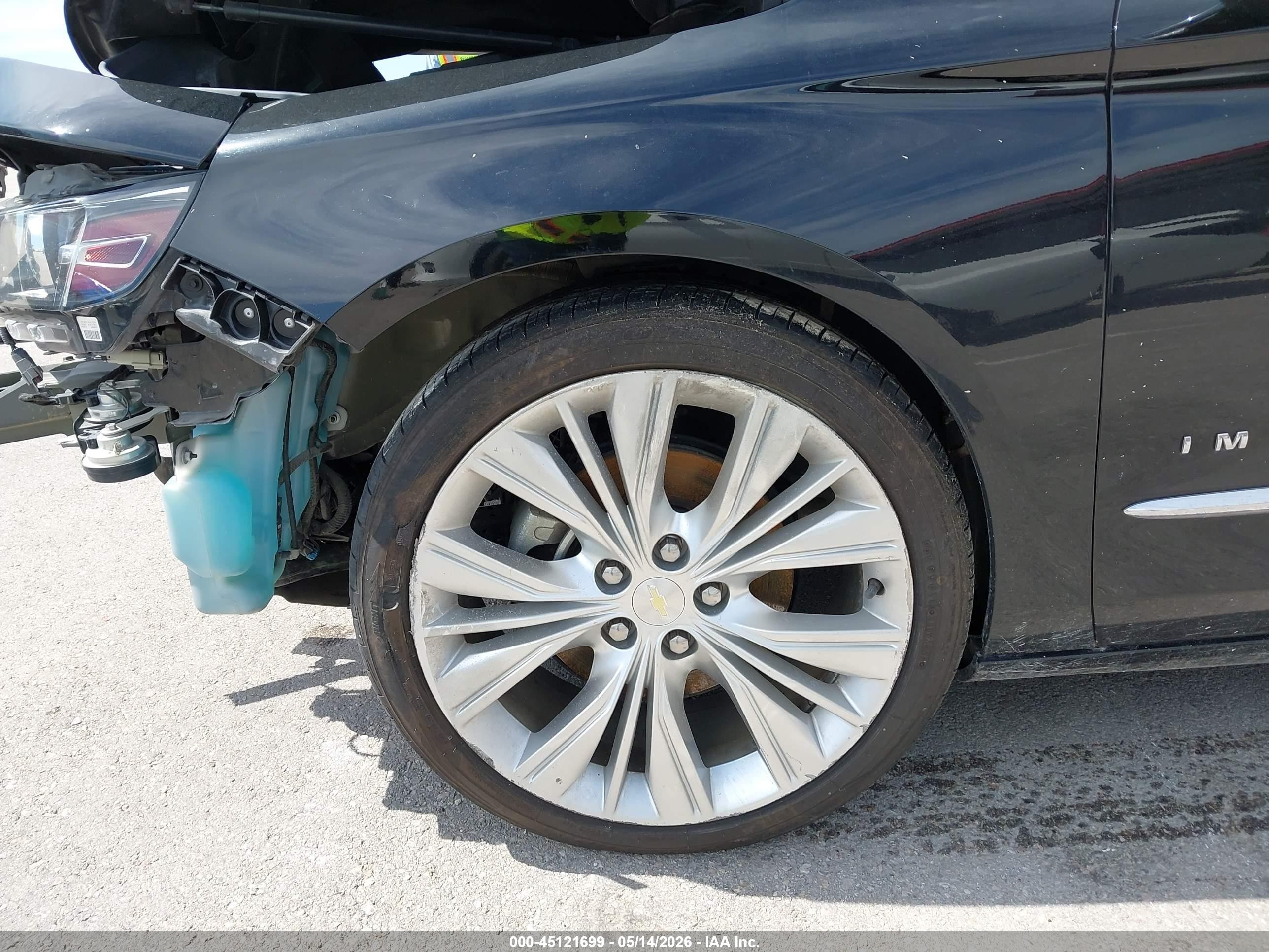2015 Chevrolet Impala 2lz Черный vin: 1G1165S35FU130325