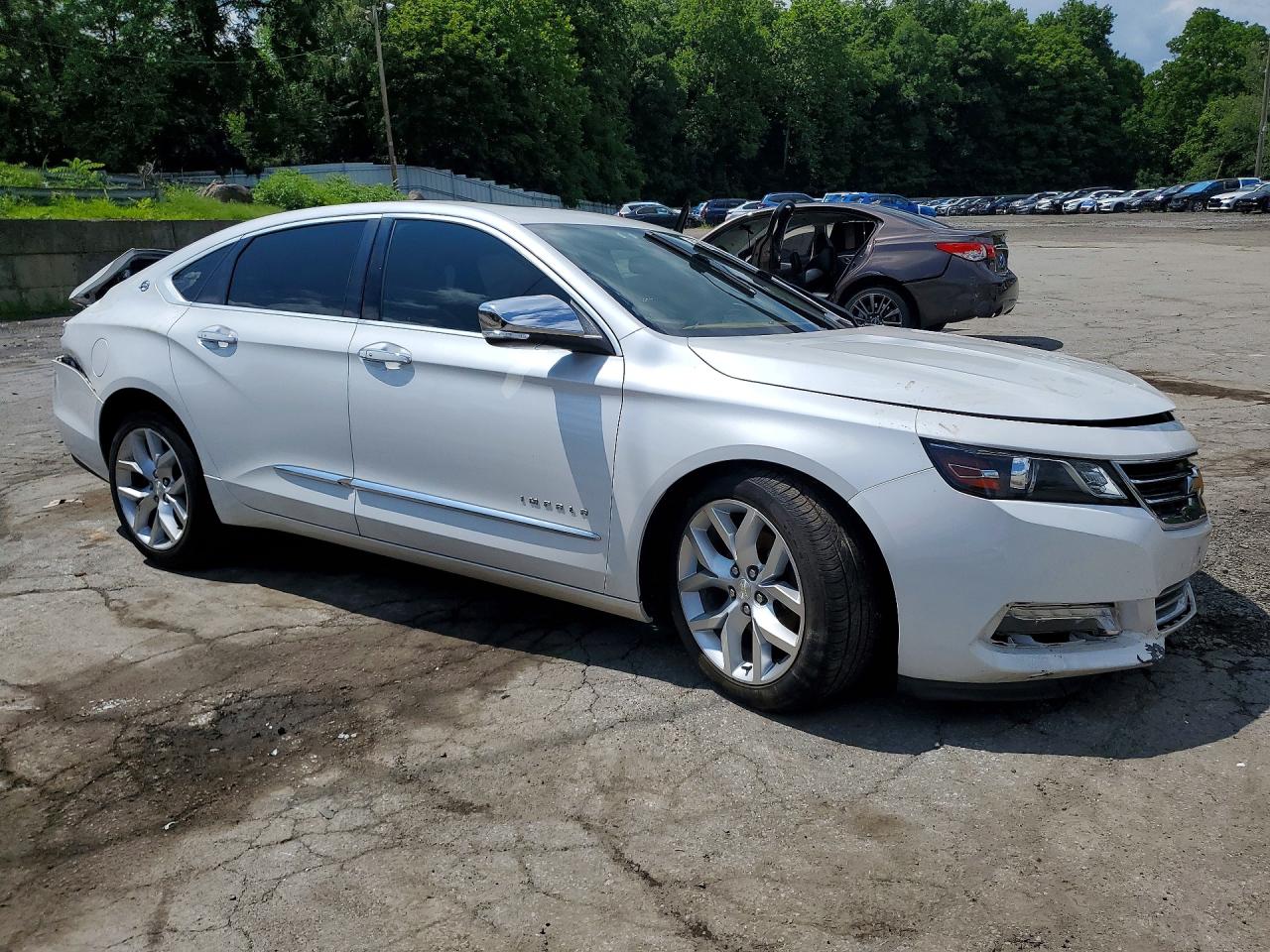 2015 Chevrolet Impala Ltz White vin: 1G1165S35FU134326