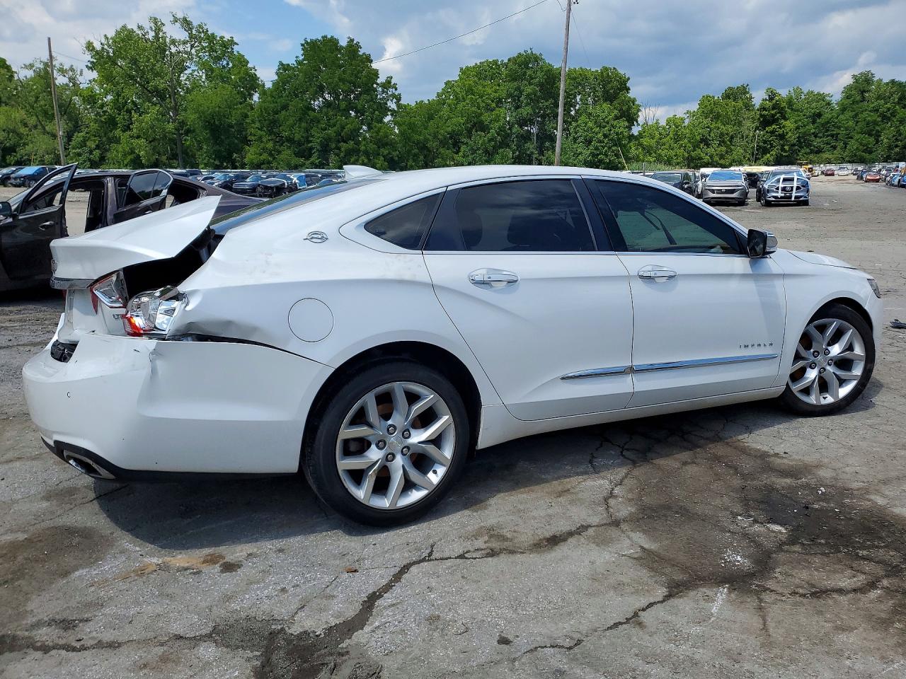 2015 Chevrolet Impala Ltz White vin: 1G1165S35FU134326