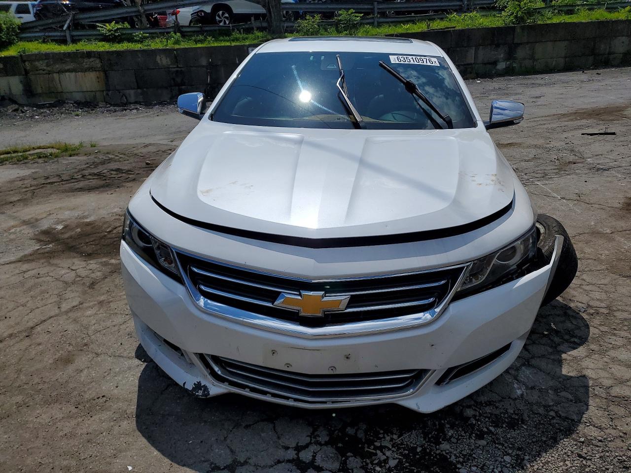 2015 Chevrolet Impala Ltz White vin: 1G1165S35FU134326
