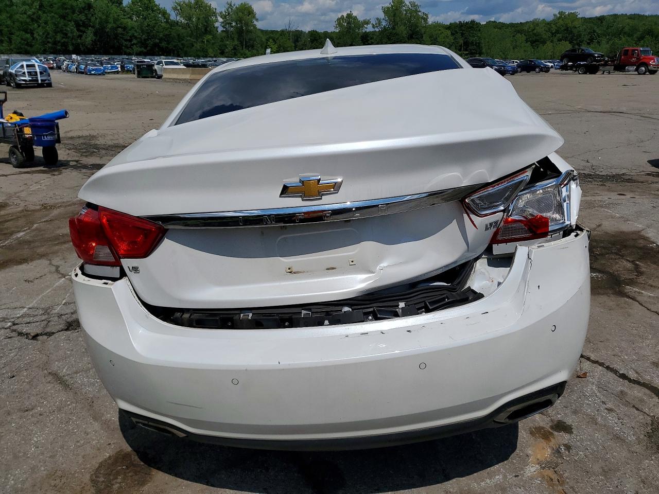 2015 Chevrolet Impala Ltz White vin: 1G1165S35FU134326