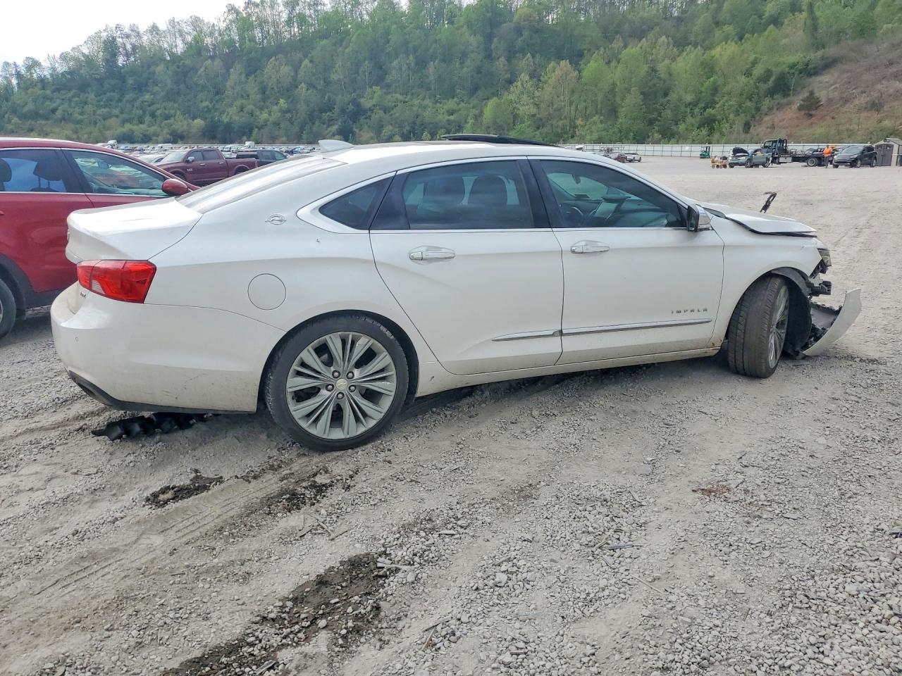 2015 Chevrolet Impala Ltz White vin: 1G1165S35FU135783