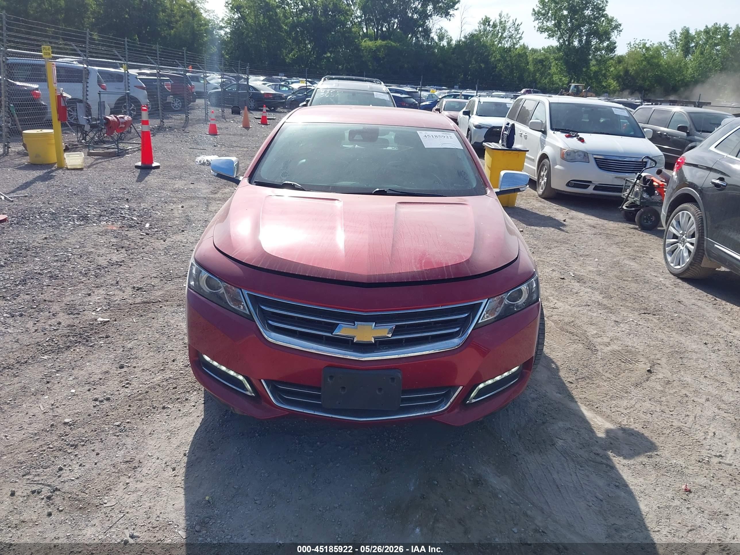 2015 Chevrolet Impala 2lz Maroon vin: 1G1165S36FU114537