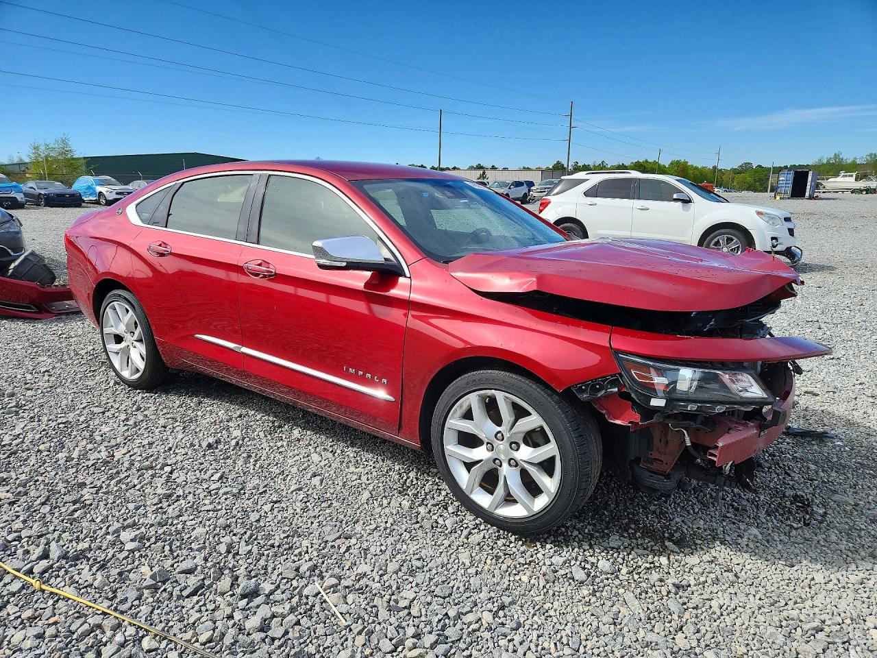 2015 Chevrolet Impala Ltz Red vin: 1G1165S36FU117163
