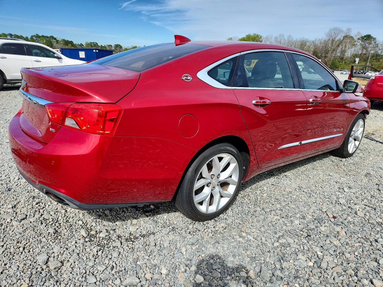 2015 Chevrolet Impala Ltz Red vin: 1G1165S36FU117163