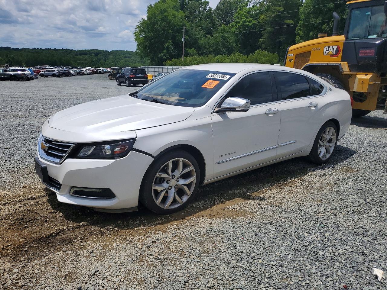 2015 Chevrolet Impala Ltz White vin: 1G1165S36FU137722