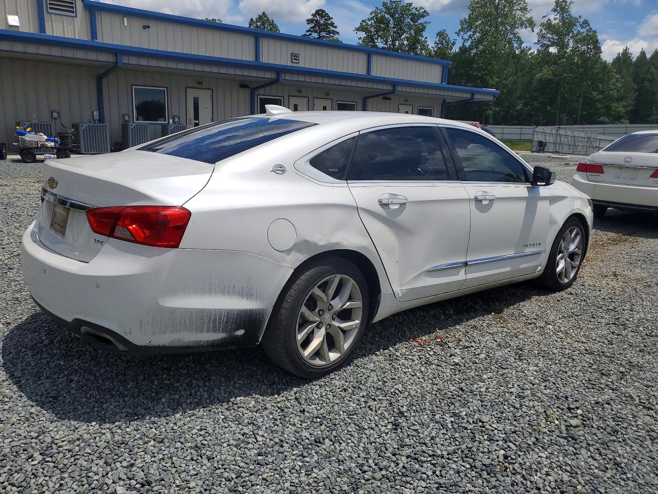 2015 Chevrolet Impala Ltz Белый vin: 1G1165S36FU137722