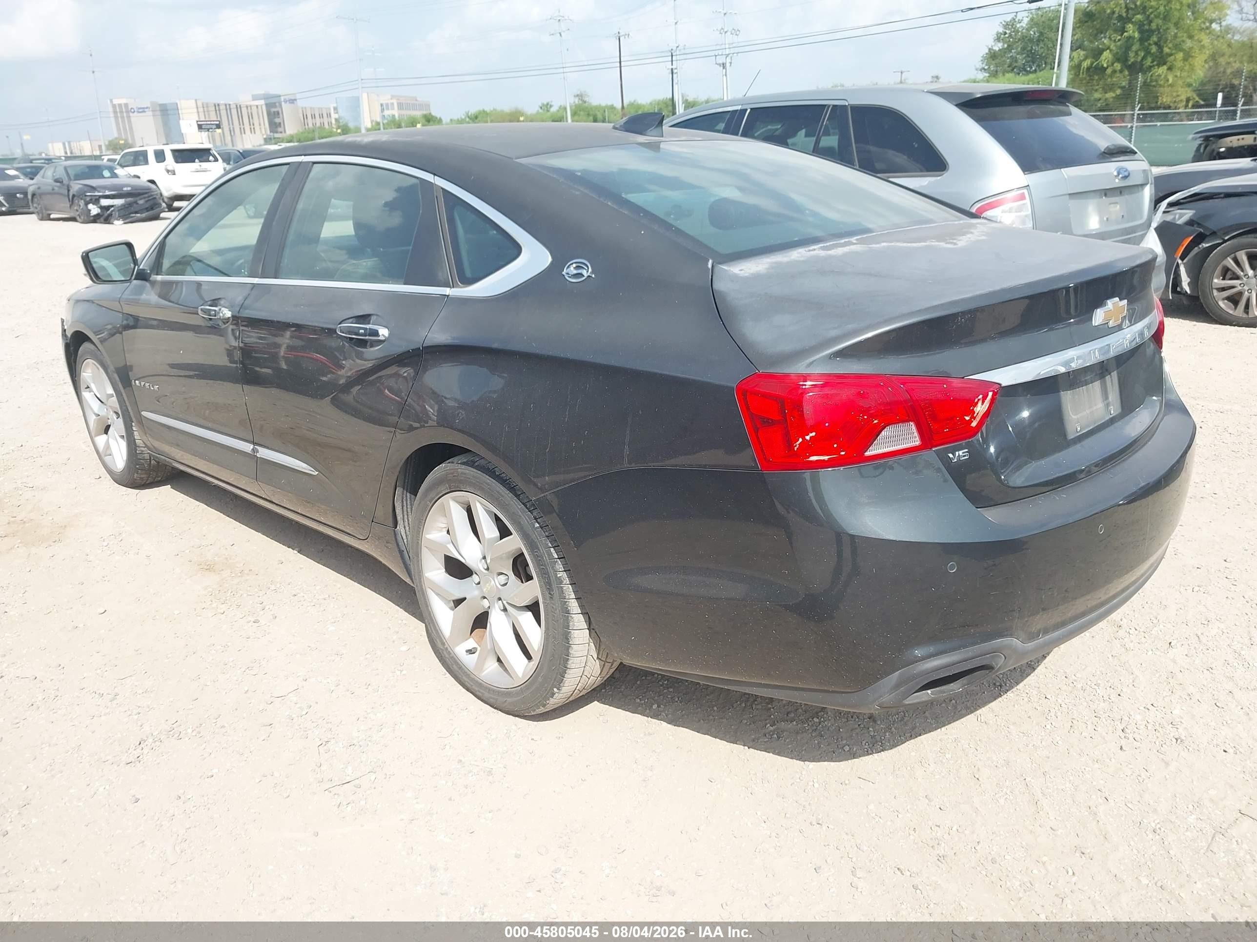 2015 Chevrolet Impala 2lz Black vin: 1G1165S36FU145156