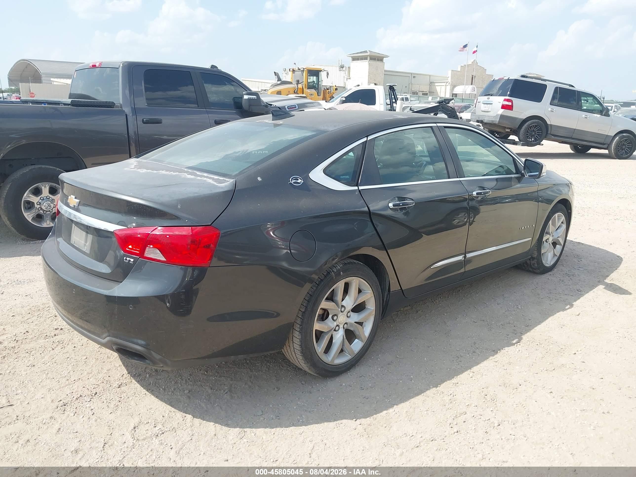 2015 Chevrolet Impala 2lz Black vin: 1G1165S36FU145156