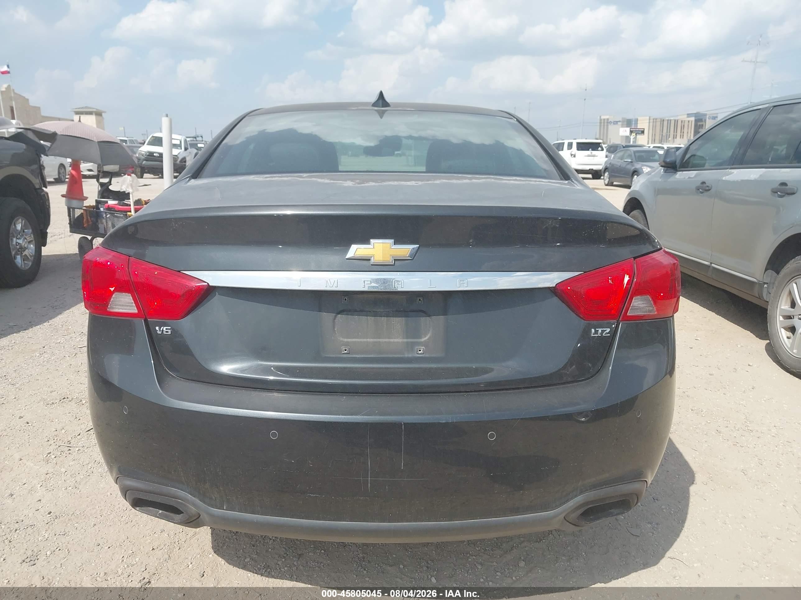 2015 Chevrolet Impala 2lz Black vin: 1G1165S36FU145156