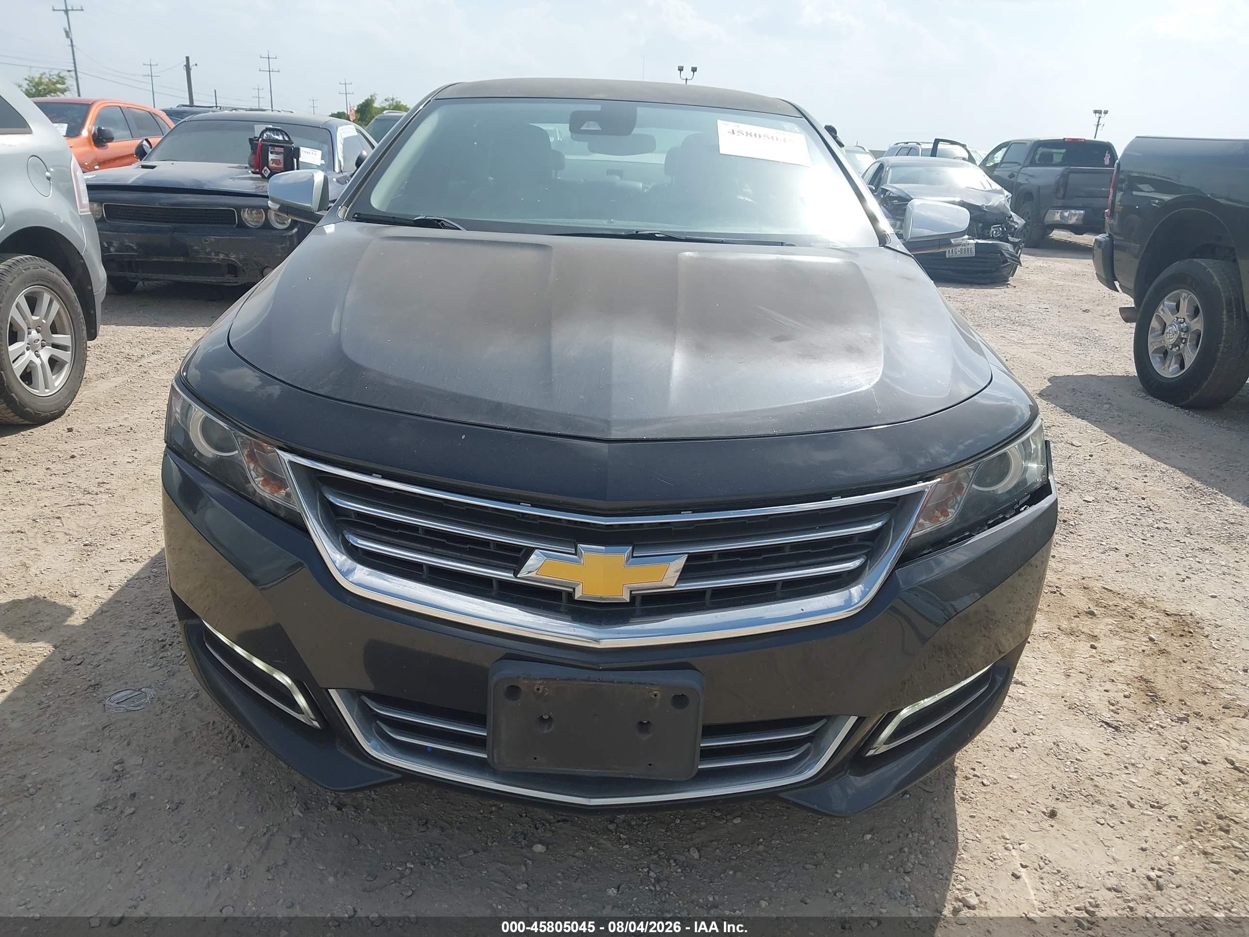 2015 Chevrolet Impala 2lz Black vin: 1G1165S36FU145156