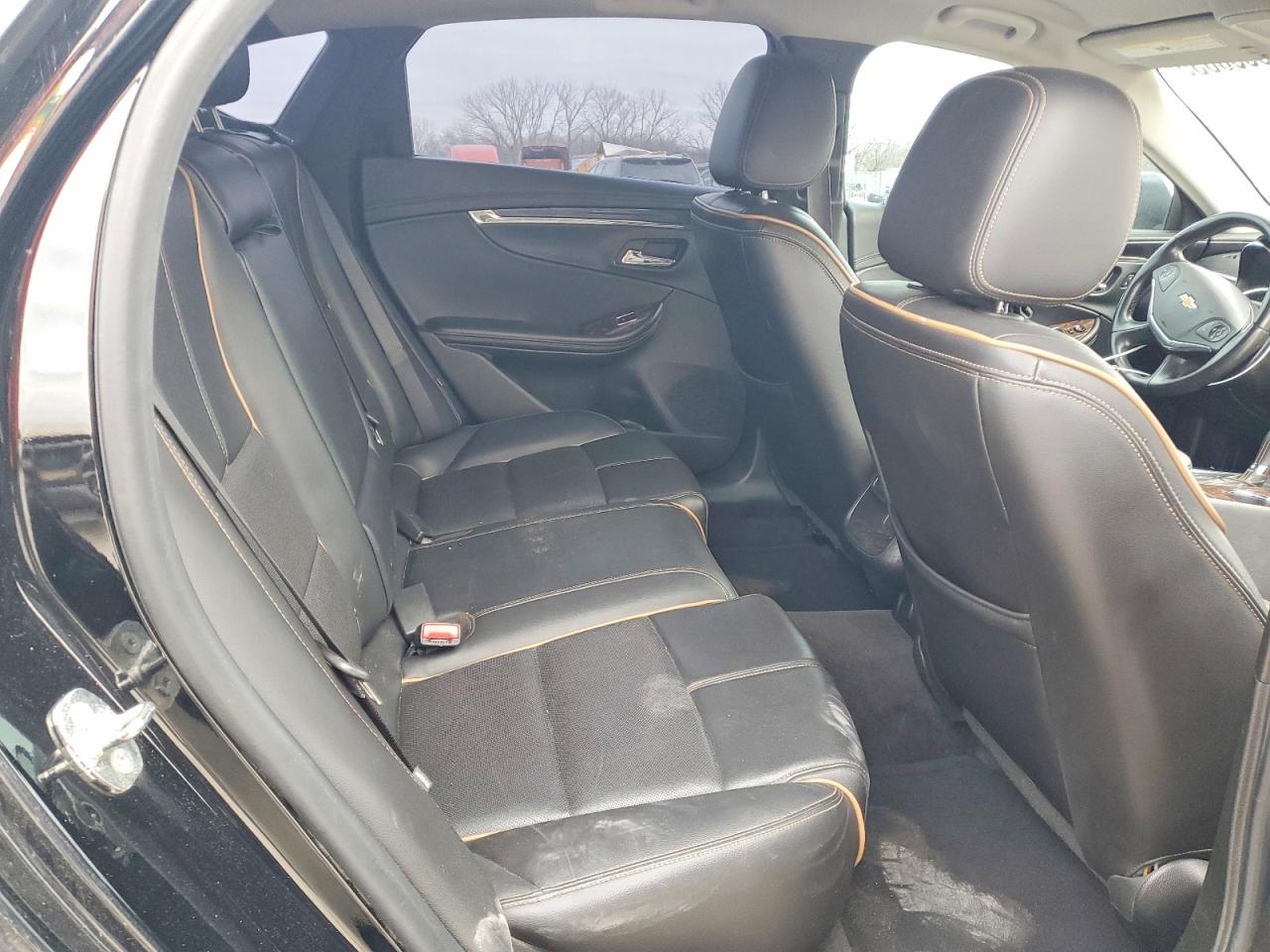 2015 Chevrolet Impala Ltz Black vin: 1G1165S37FU117916