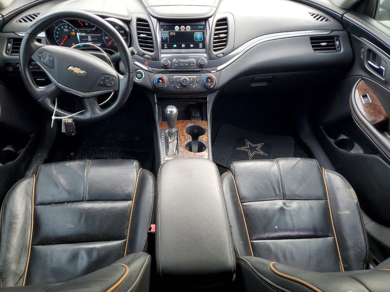 2015 Chevrolet Impala Ltz Black vin: 1G1165S37FU117916
