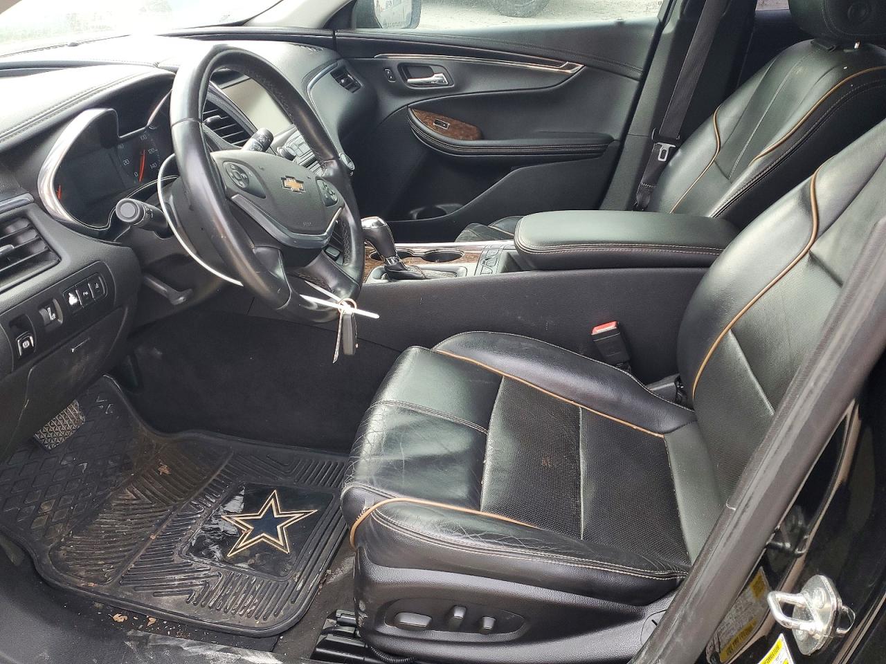 2015 Chevrolet Impala Ltz Black vin: 1G1165S37FU117916
