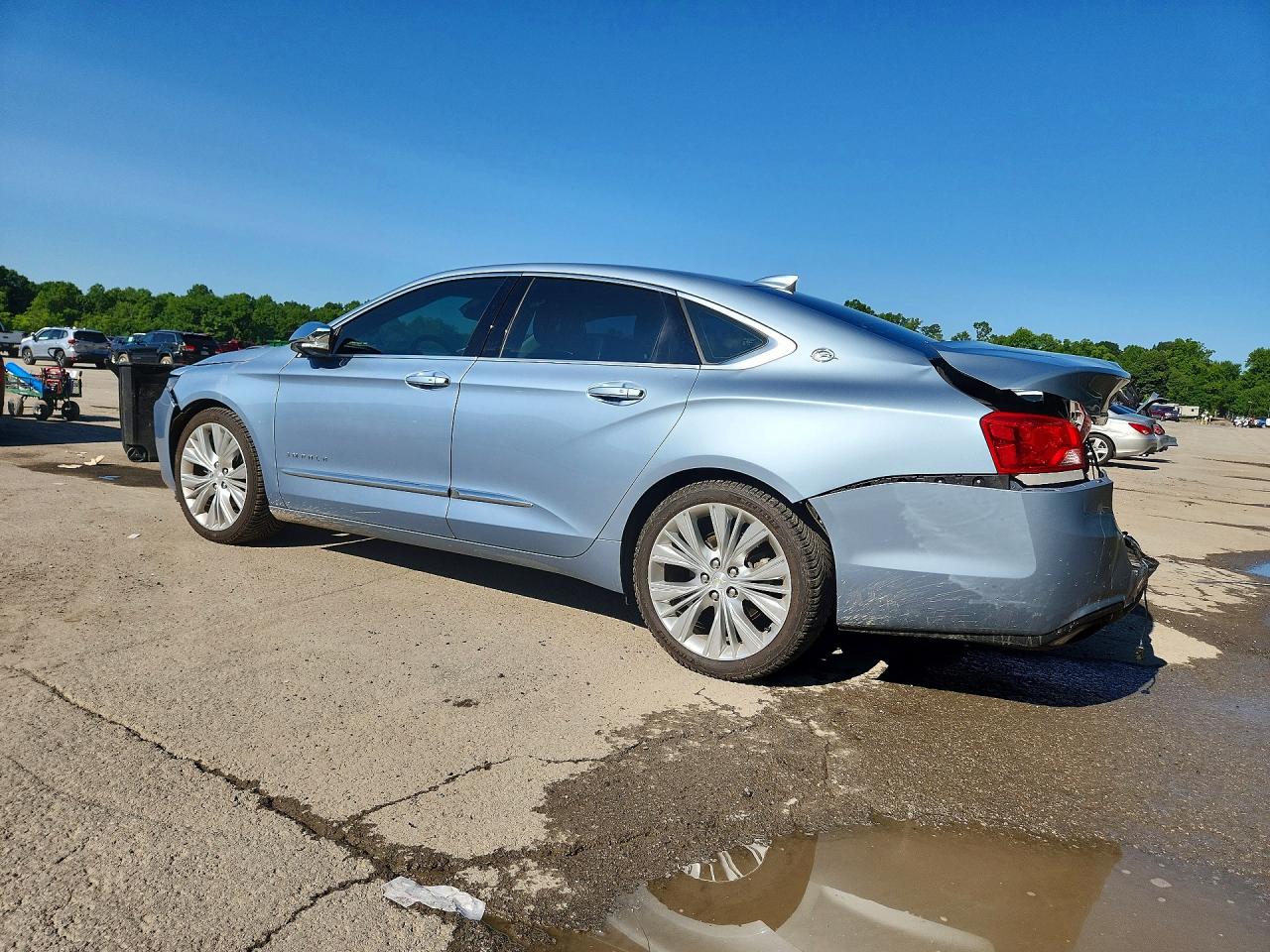 2015 Chevrolet Impala Ltz Blue vin: 1G1165S37FU118869