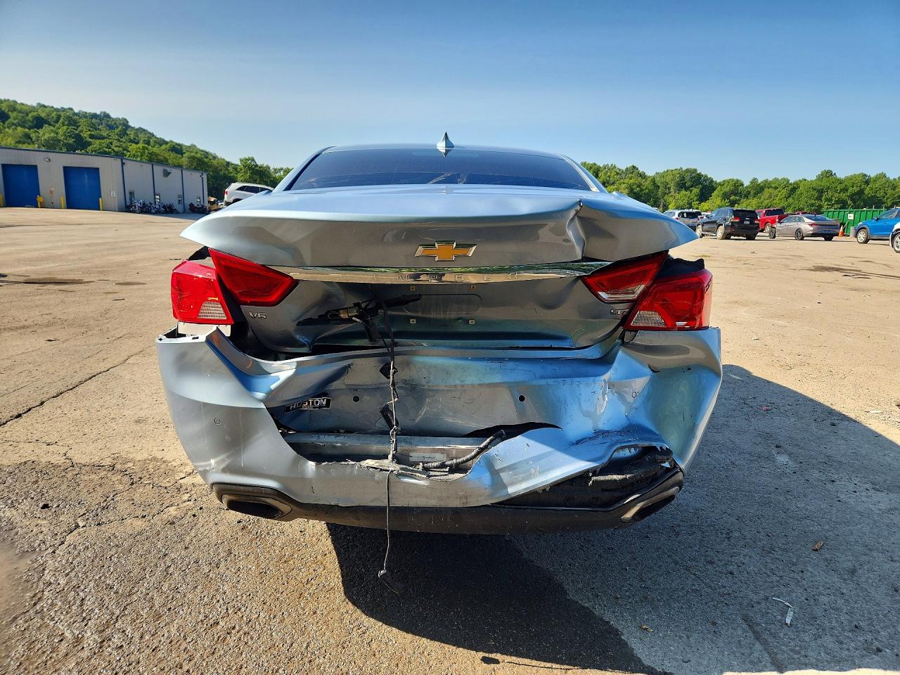 2015 Chevrolet Impala Ltz Blue vin: 1G1165S37FU118869