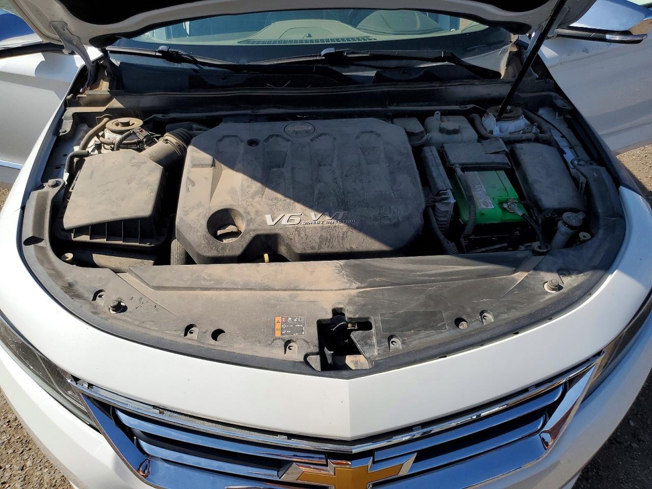 2015 Chevrolet Impala Ltz White vin: 1G1165S37FU120590
