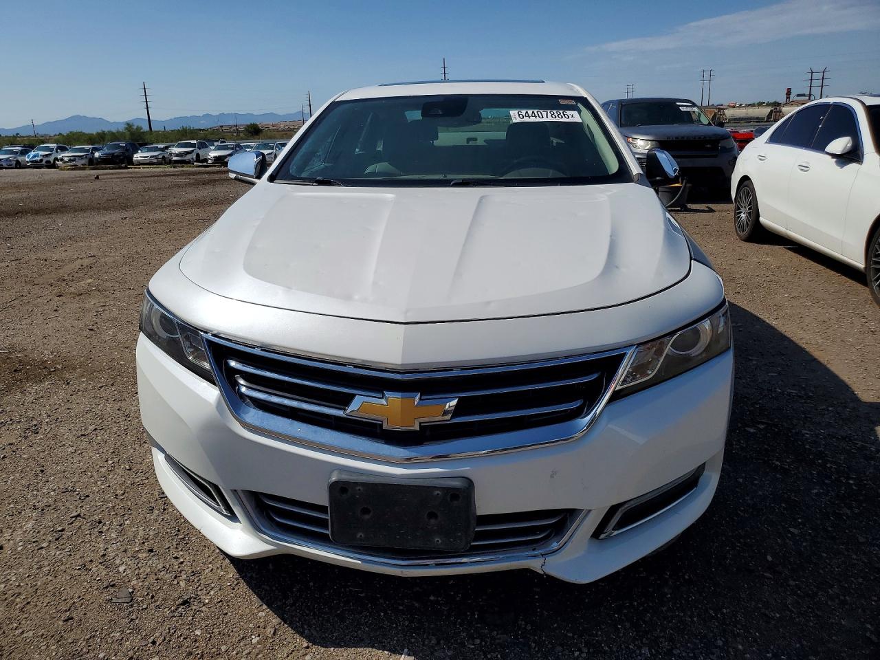 2015 Chevrolet Impala Ltz White vin: 1G1165S37FU120590