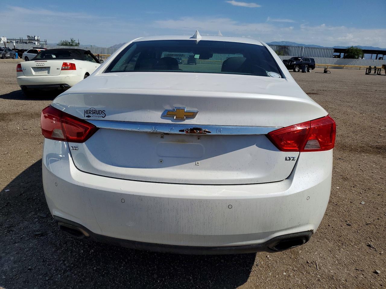 2015 Chevrolet Impala Ltz White vin: 1G1165S37FU120590