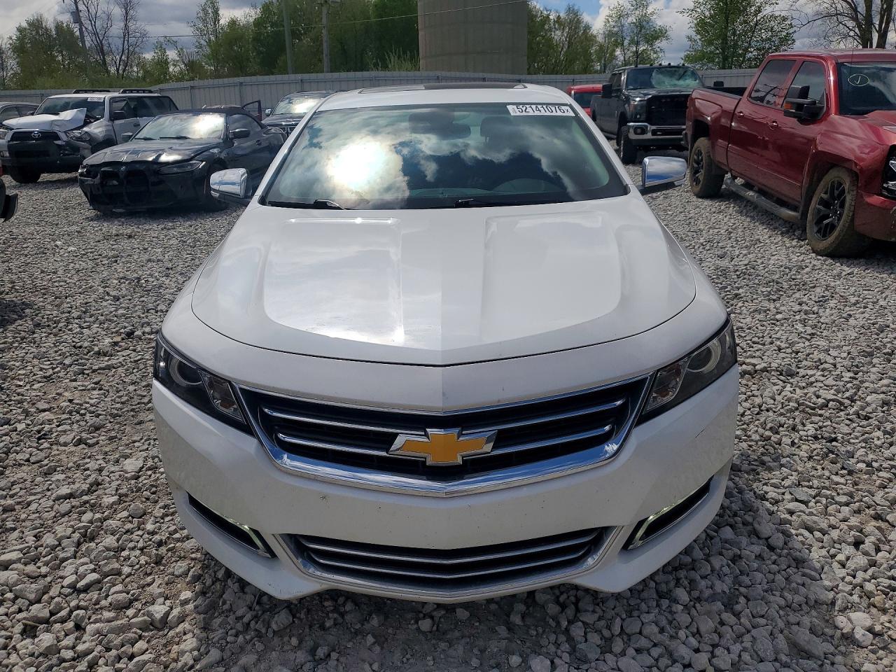 2015 Chevrolet Impala Ltz White vin: 1G1165S37FU122811