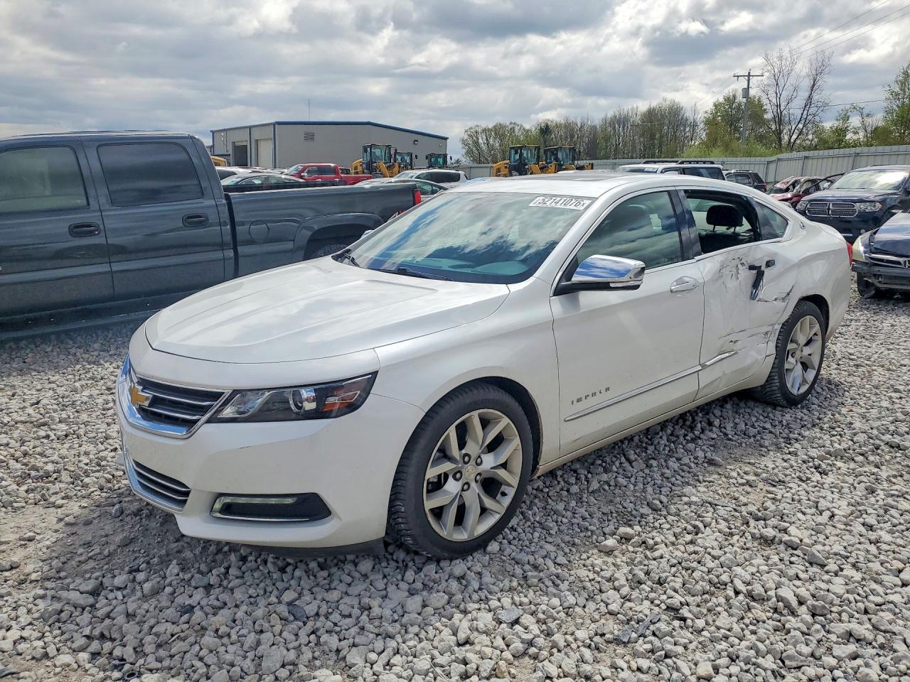 2015 Chevrolet Impala Ltz White vin: 1G1165S37FU122811