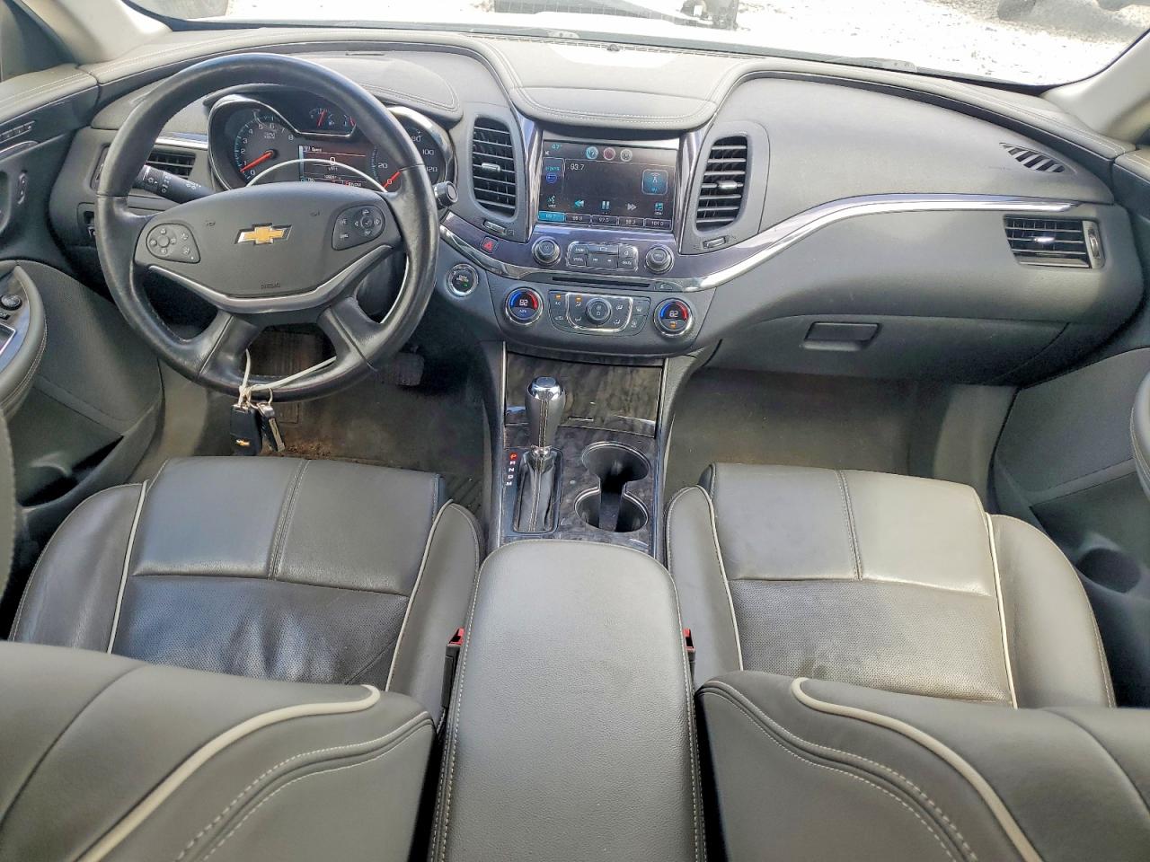 2015 Chevrolet Impala Ltz White vin: 1G1165S37FU122811