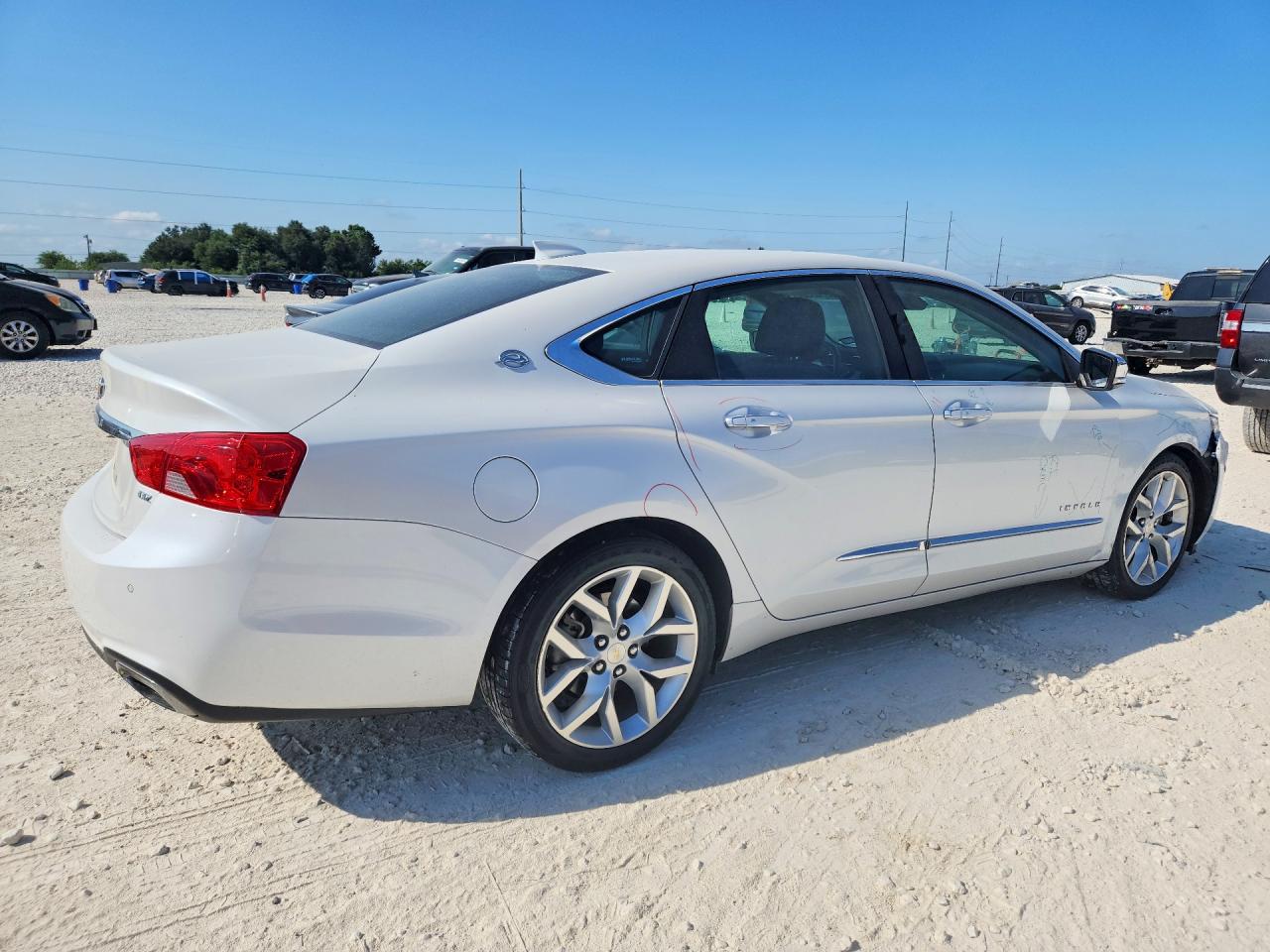 2015 Chevrolet Impala Ltz Белый vin: 1G1165S37FU146557