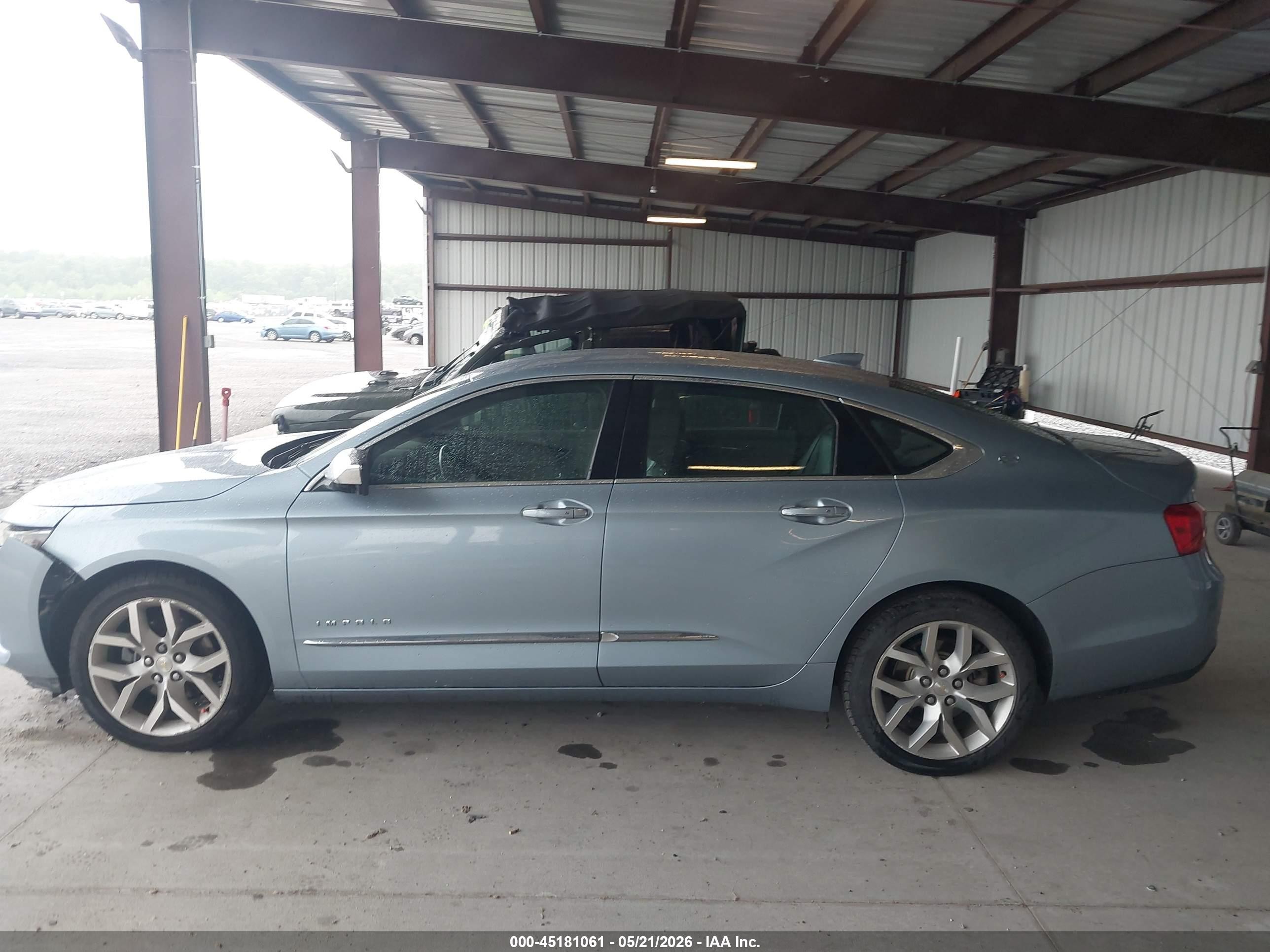 2015 Chevrolet Impala 2lz Blue vin: 1G1165S38FU108688