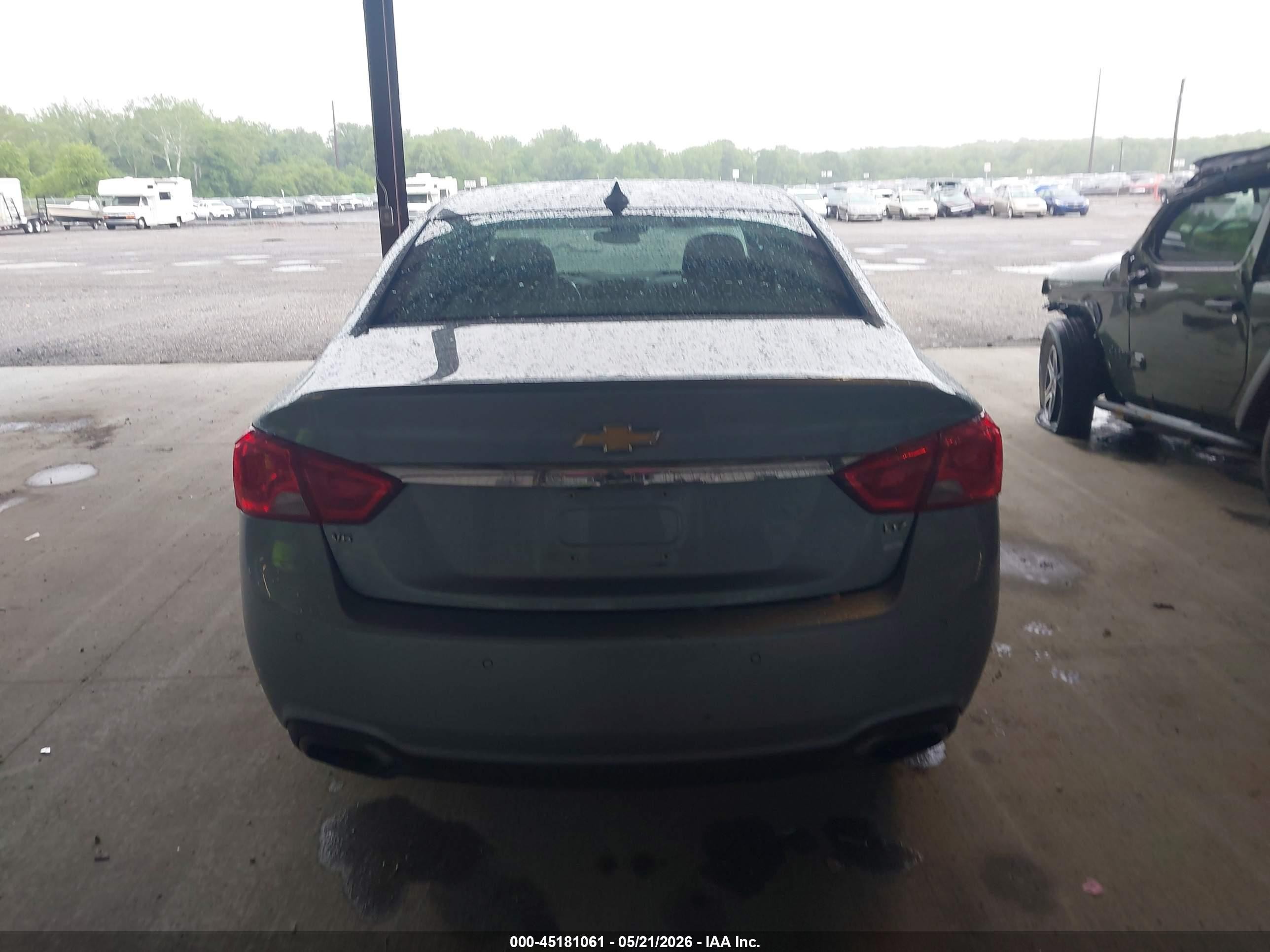 2015 Chevrolet Impala 2lz Blue vin: 1G1165S38FU108688
