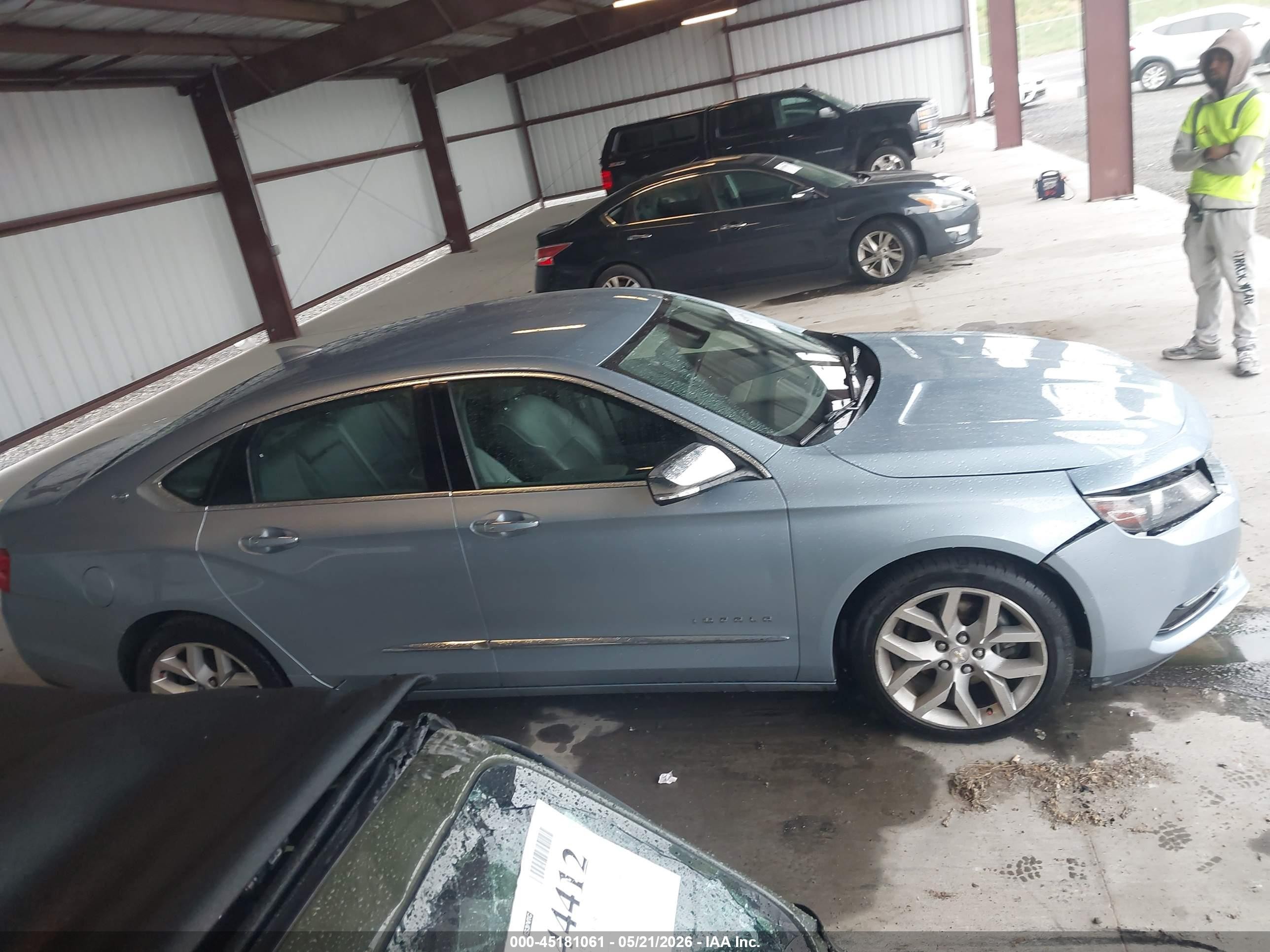 2015 Chevrolet Impala 2lz Blue vin: 1G1165S38FU108688