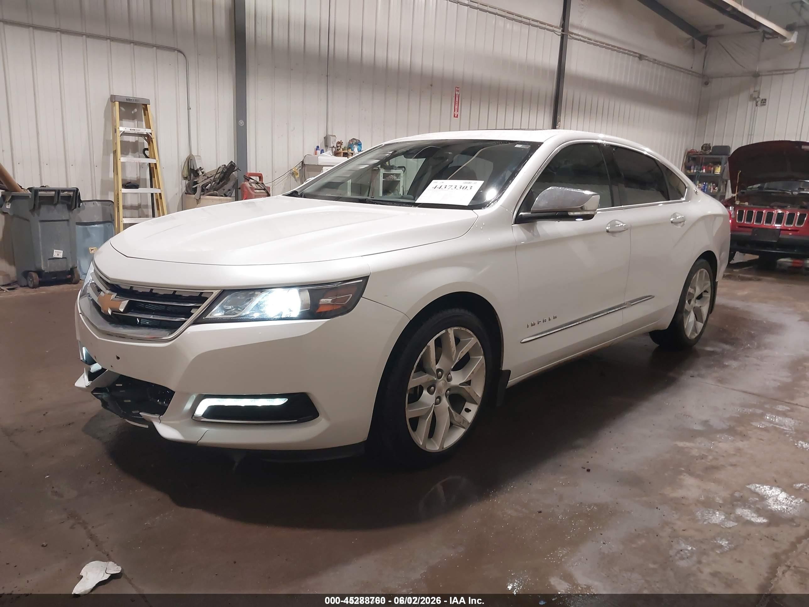 2015 Chevrolet Impala 2lz White vin: 1G1165S38FU128150