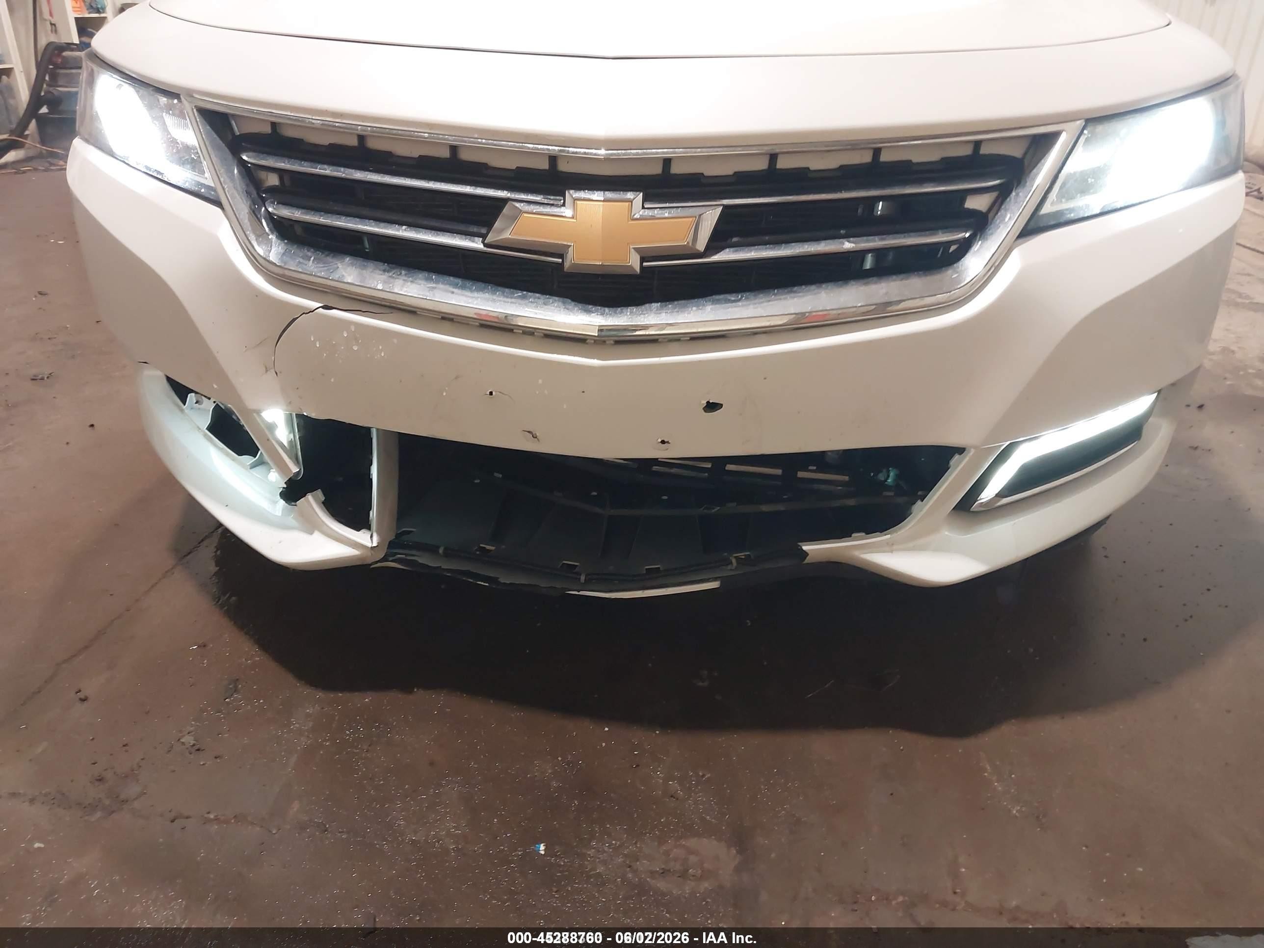2015 Chevrolet Impala 2lz White vin: 1G1165S38FU128150
