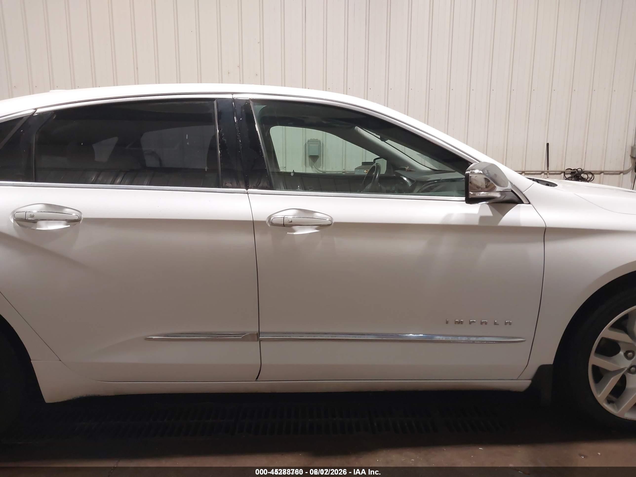 2015 Chevrolet Impala 2lz White vin: 1G1165S38FU128150