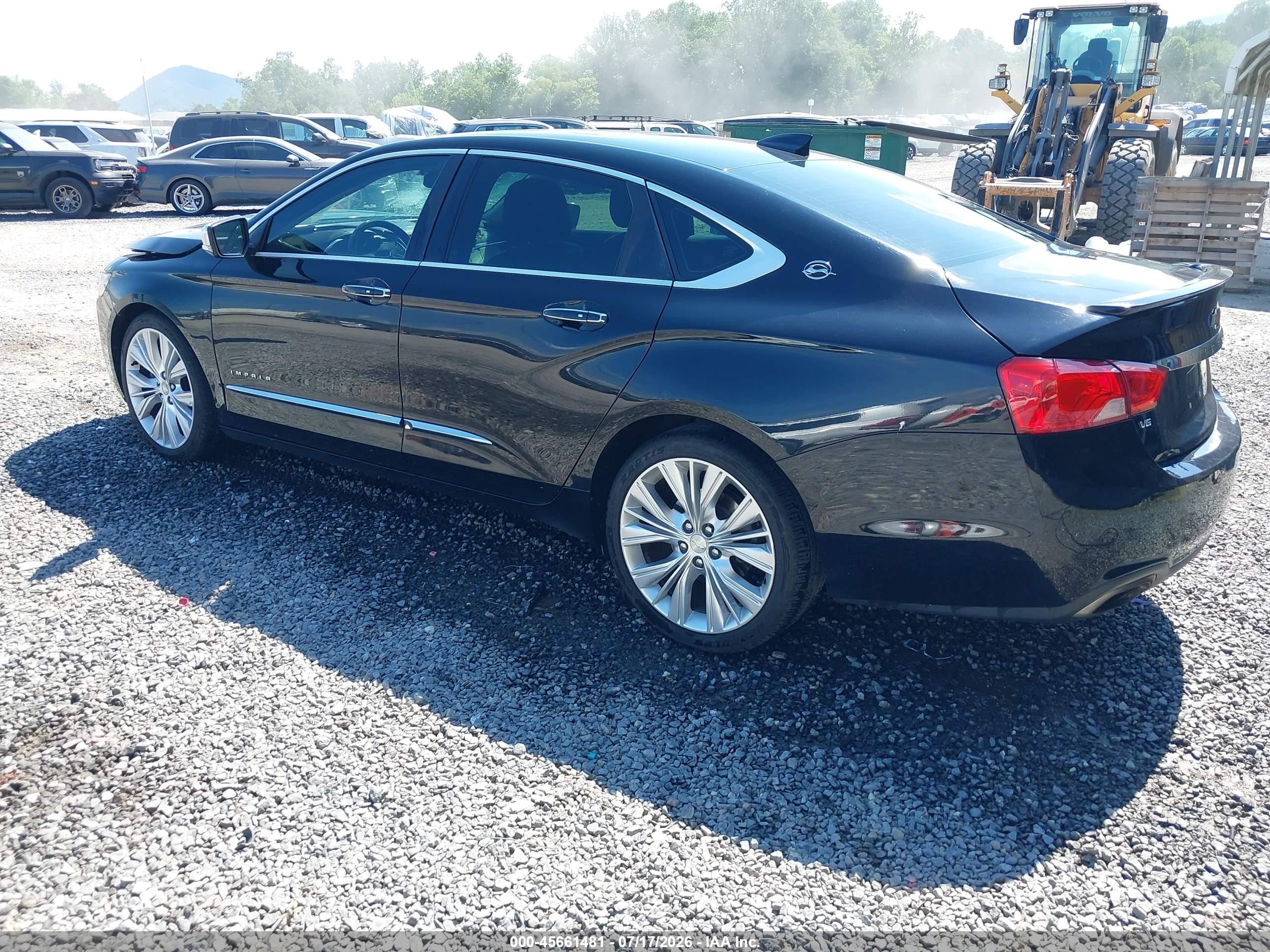 2015 Chevrolet Impala 2lz Черный vin: 1G1165S3XFU129610