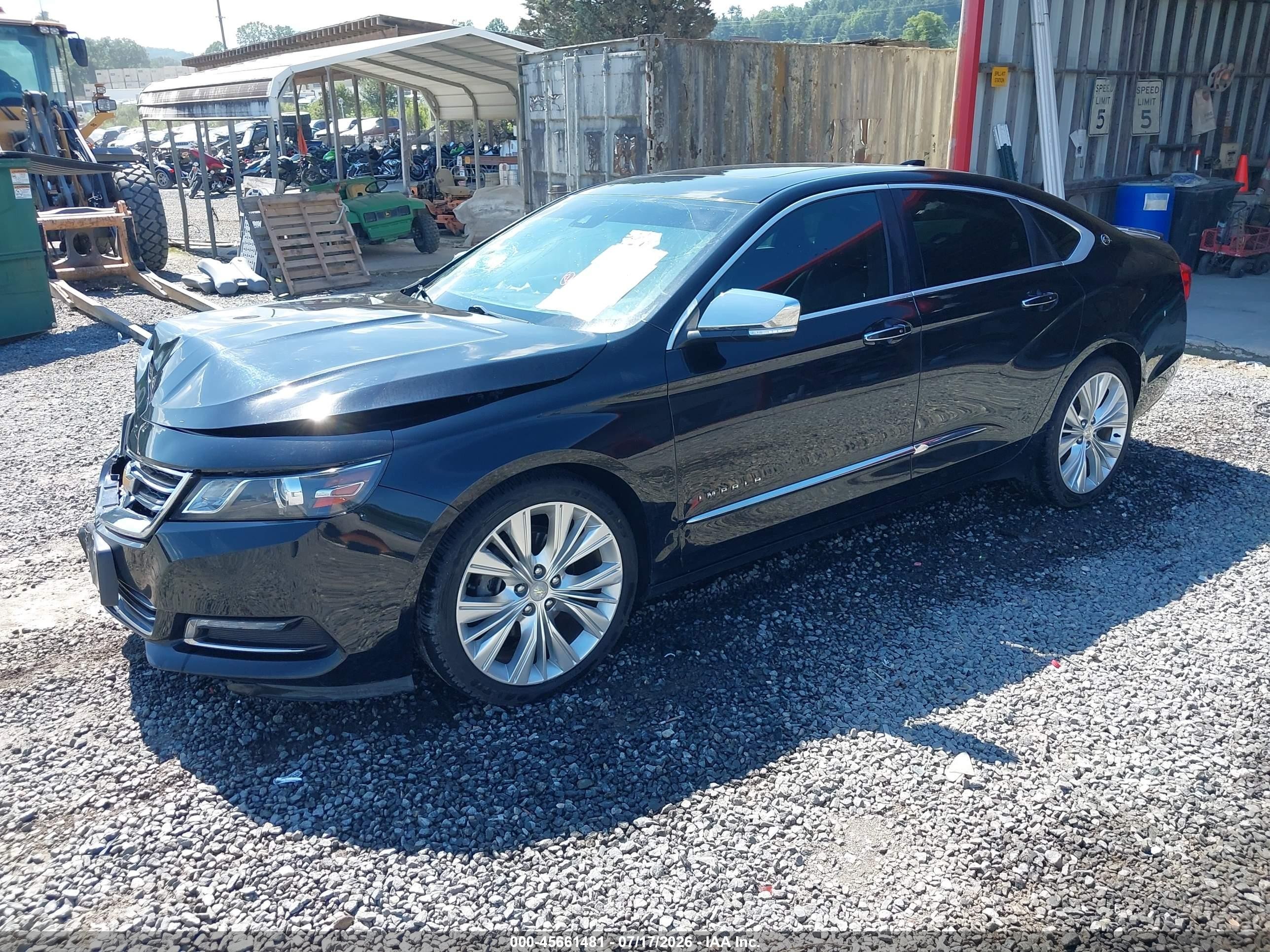 2015 Chevrolet Impala 2lz Черный vin: 1G1165S3XFU129610