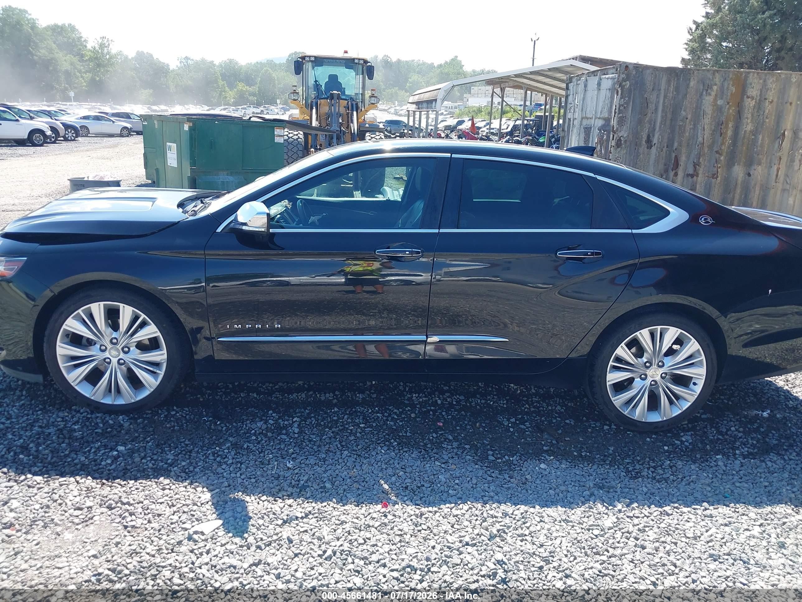 2015 Chevrolet Impala 2lz Черный vin: 1G1165S3XFU129610