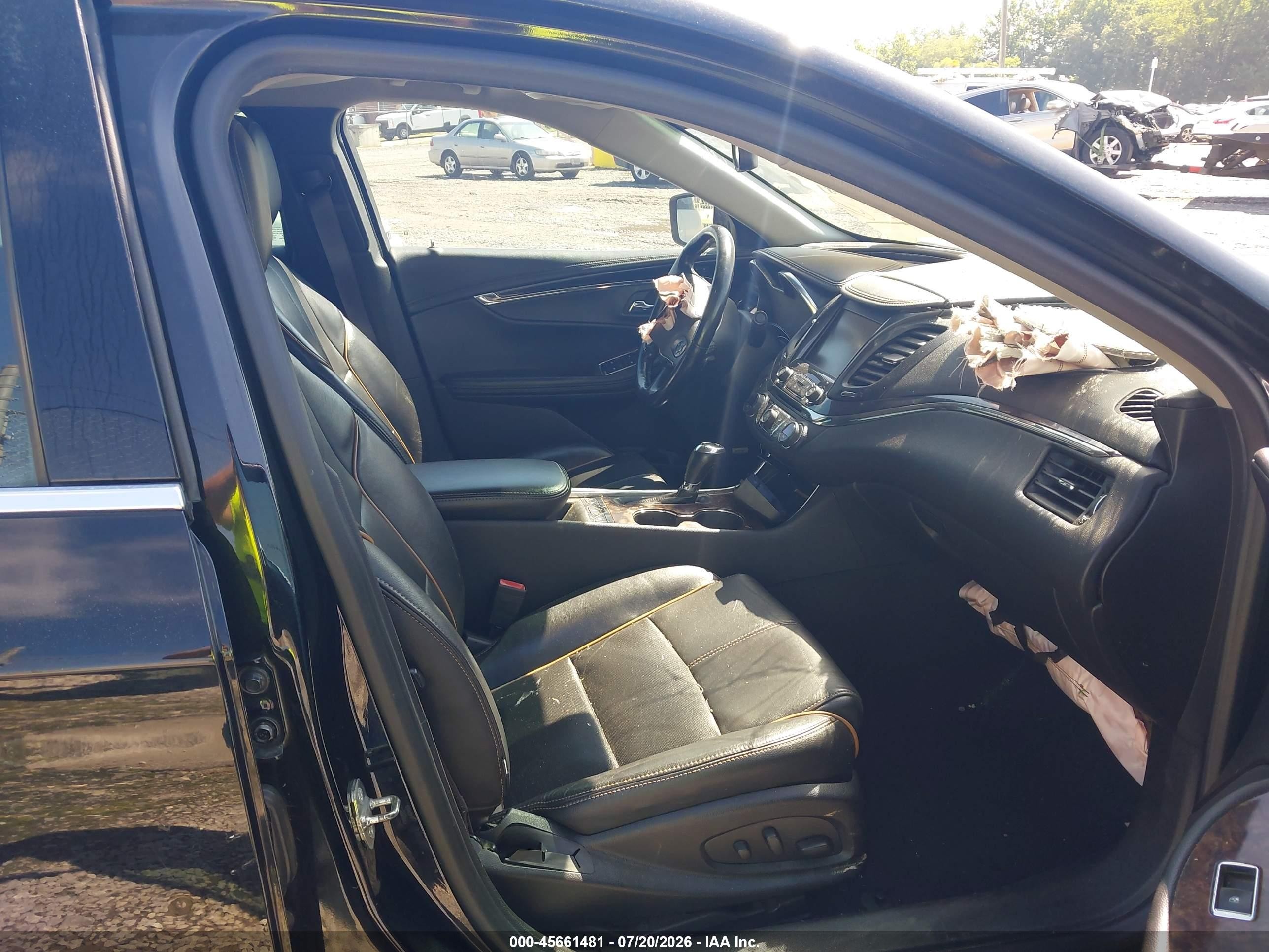 2015 Chevrolet Impala 2lz Черный vin: 1G1165S3XFU129610
