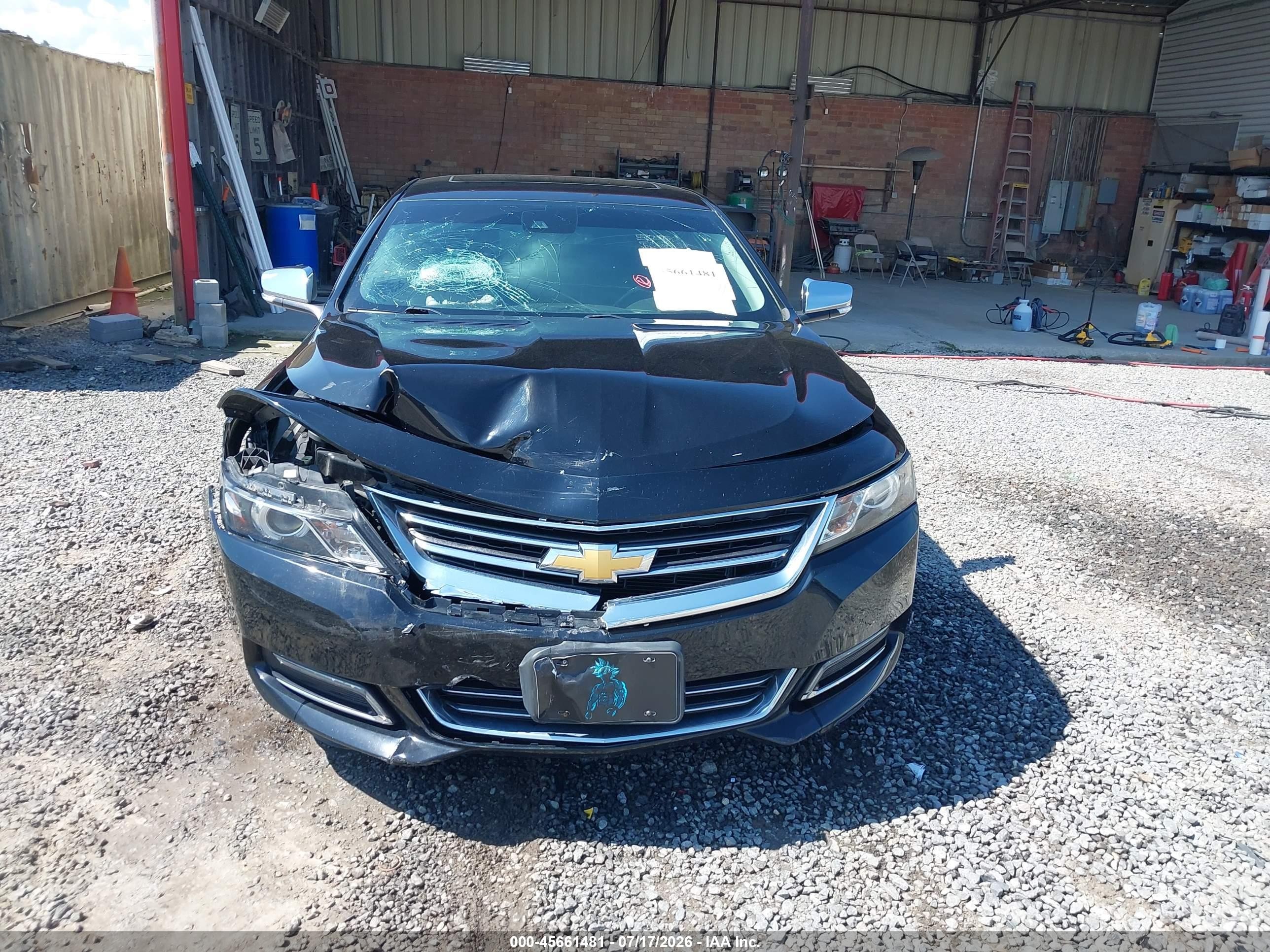 2015 Chevrolet Impala 2lz Черный vin: 1G1165S3XFU129610