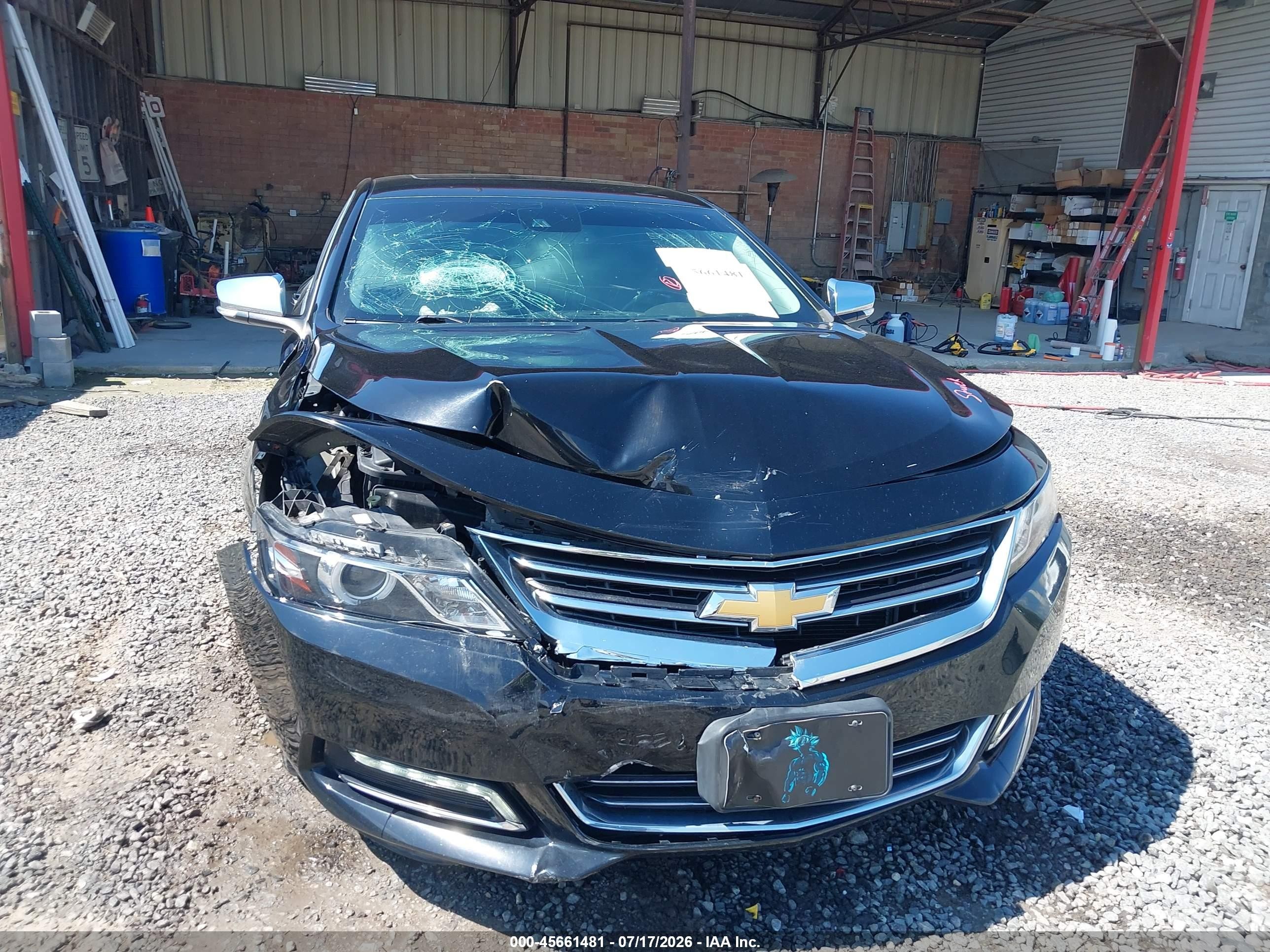 2015 Chevrolet Impala 2lz Черный vin: 1G1165S3XFU129610