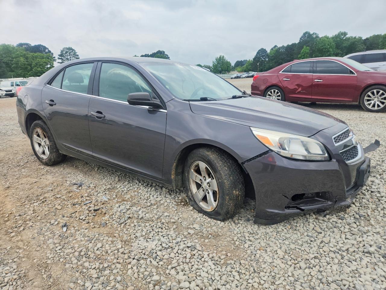 2013 Chevrolet Malibu Ls Charcoal vin: 1G11A5SA1DF203012