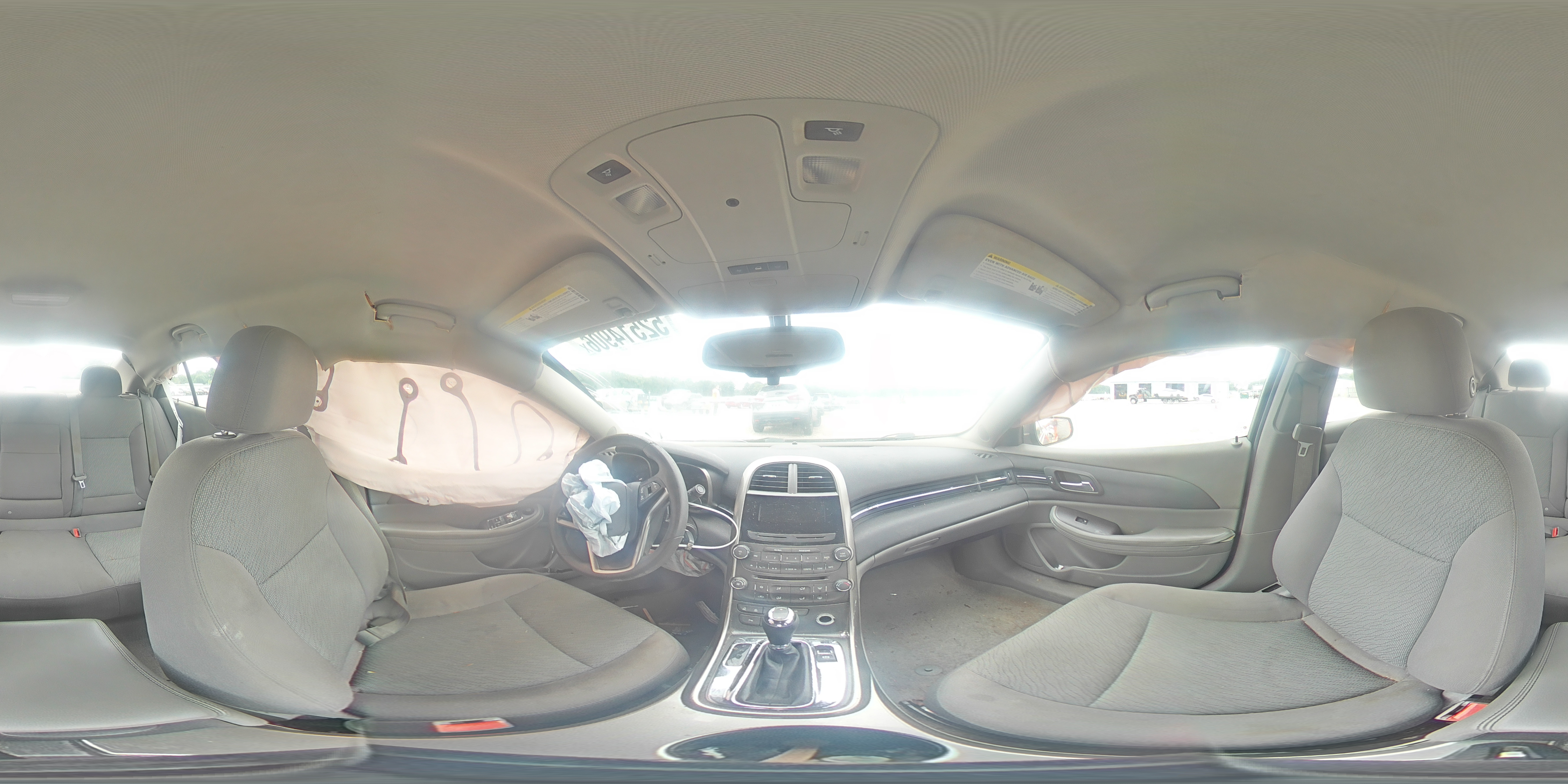 2013 Chevrolet Malibu Ls Charcoal vin: 1G11A5SA1DF203012