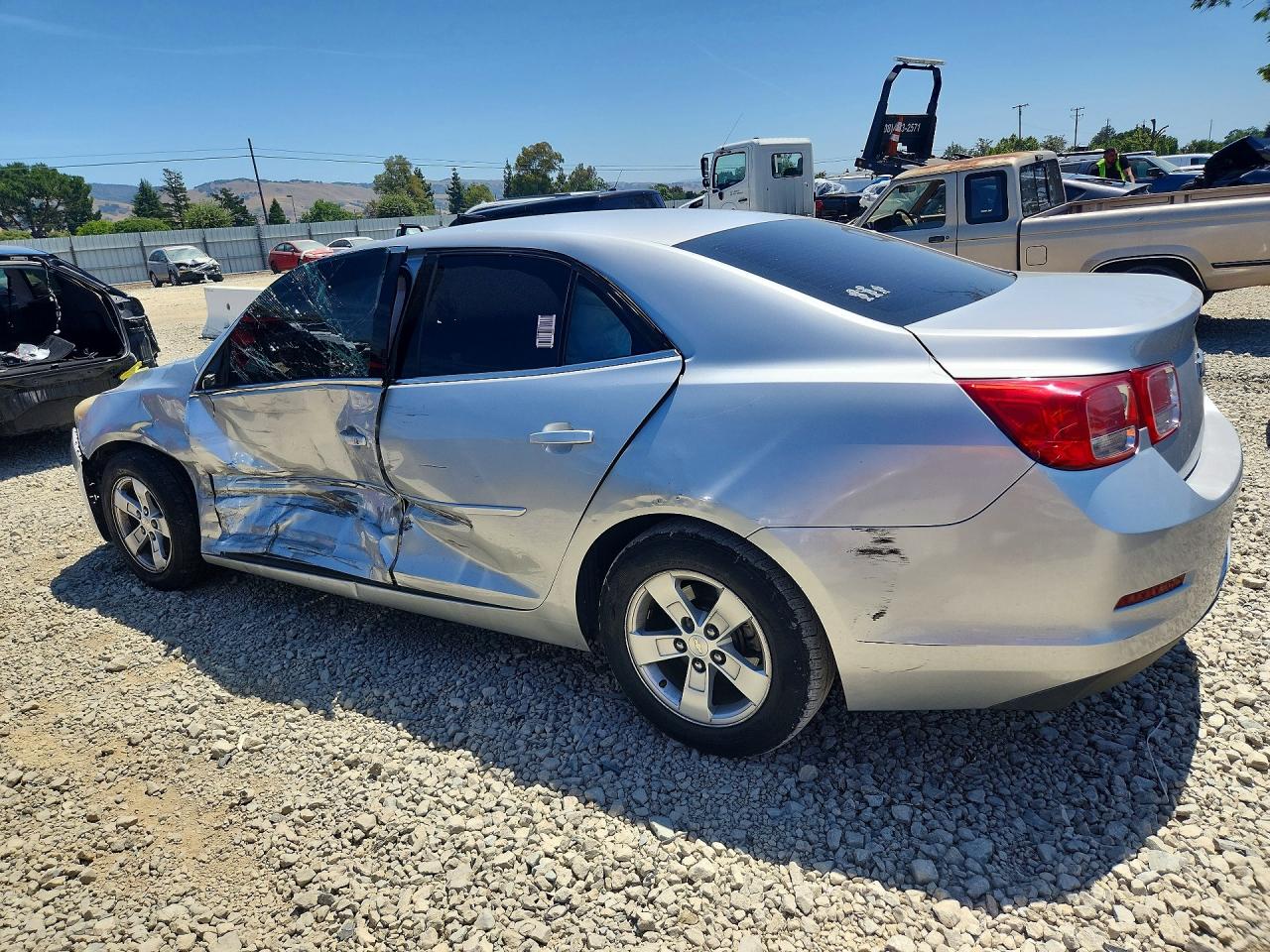 2013 Chevrolet Malibu Ls Серебряный vin: 1G11A5SA2DF243020