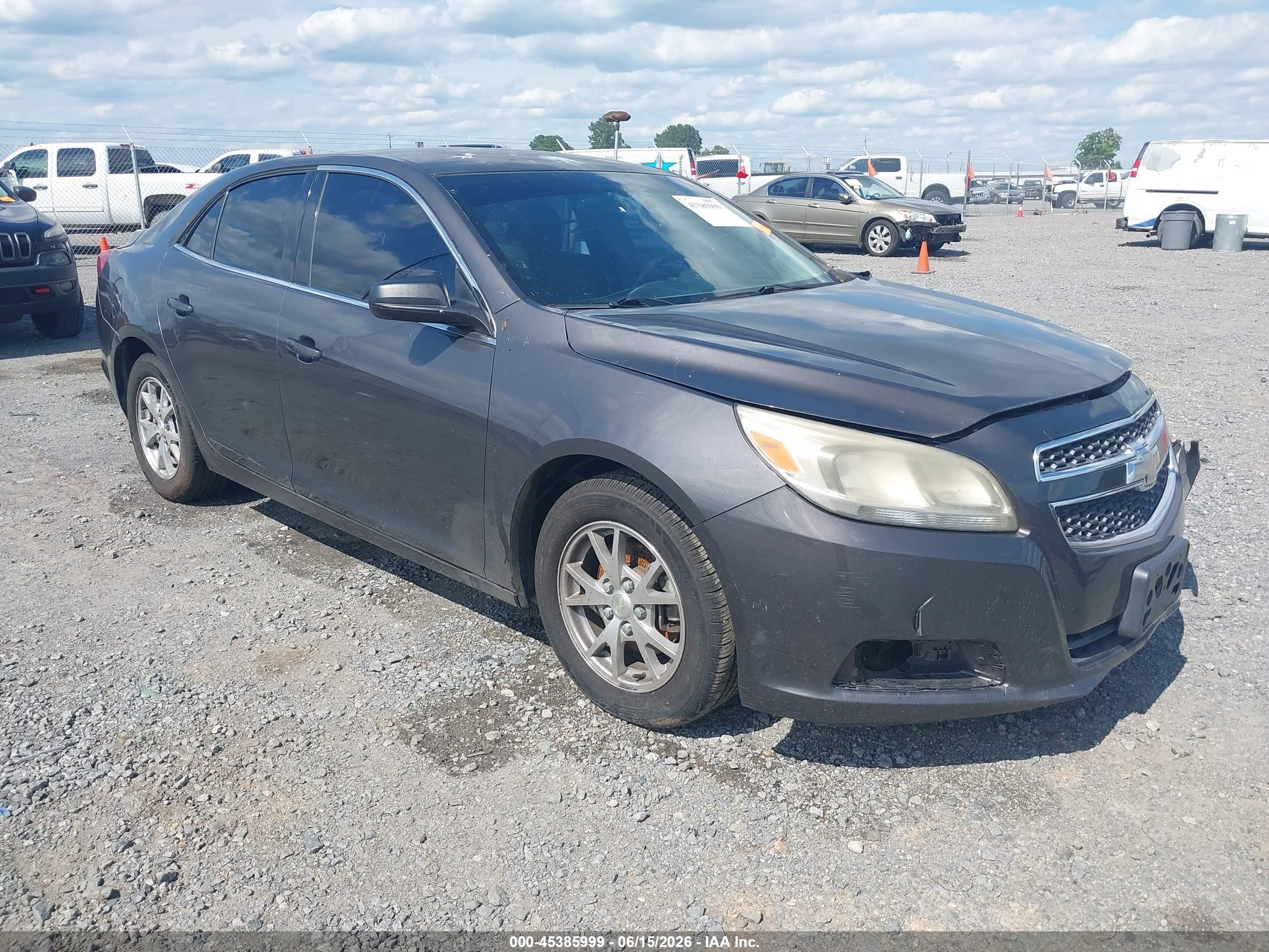 2013 Chevrolet Malibu 1fl Gray vin: 1G11A5SA2DF334529