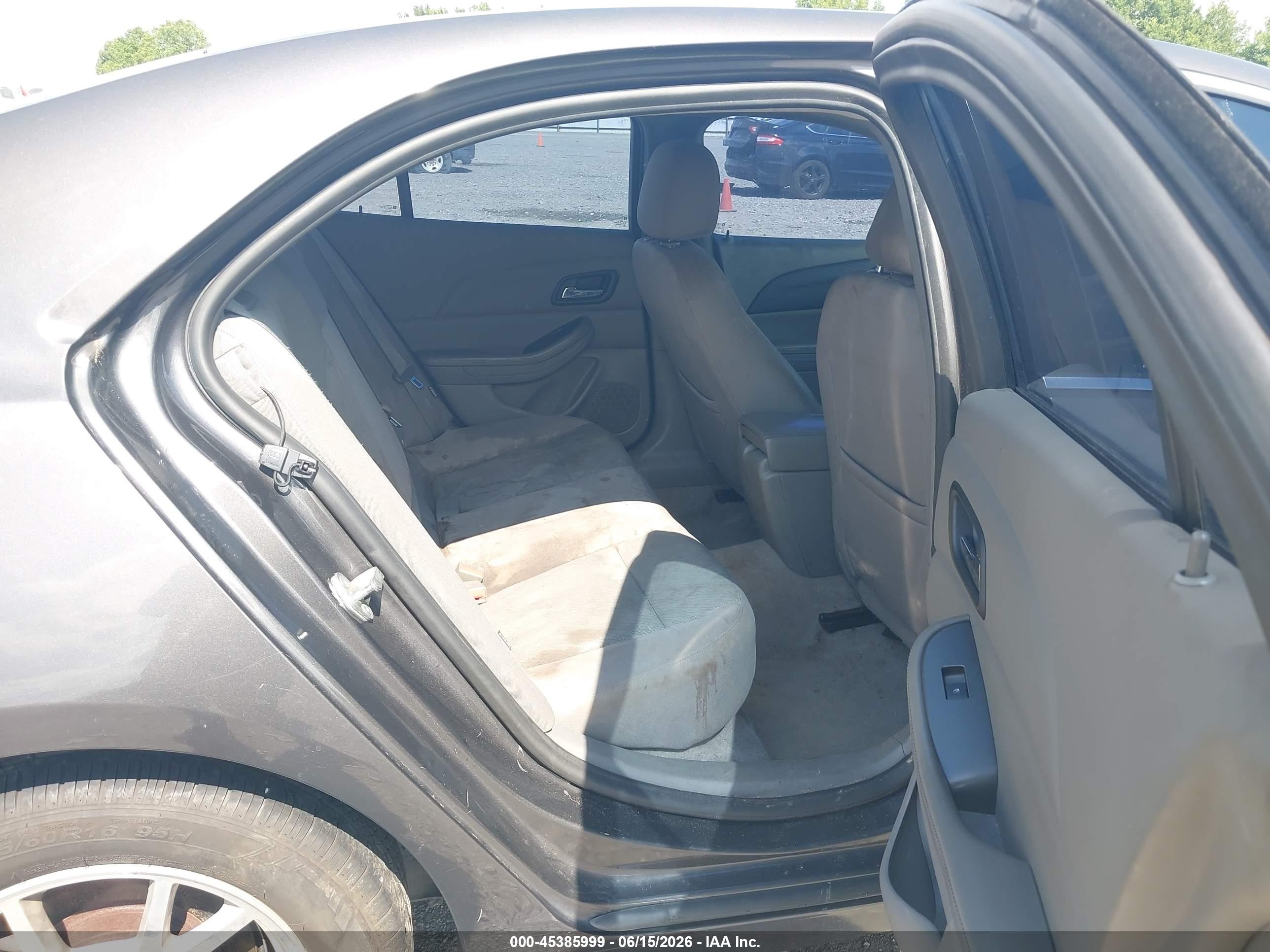 2013 Chevrolet Malibu 1fl Gray vin: 1G11A5SA2DF334529