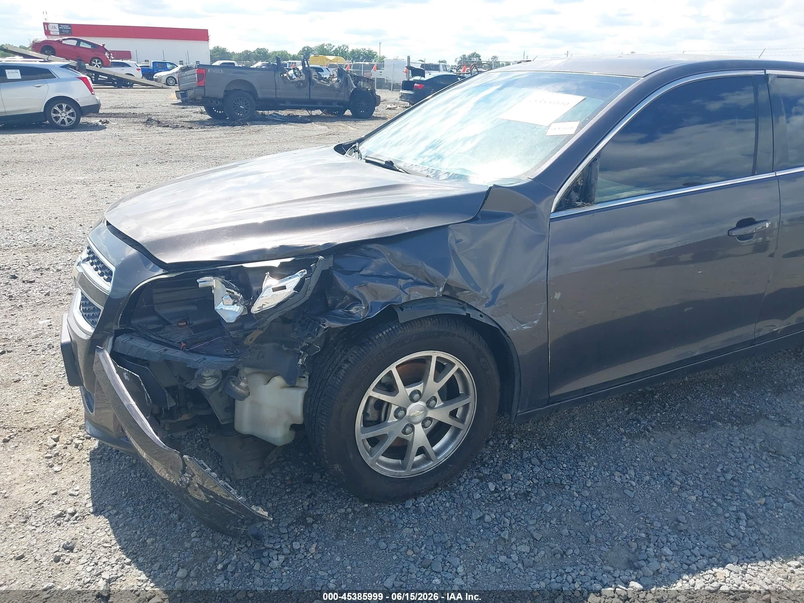 2013 Chevrolet Malibu 1fl Gray vin: 1G11A5SA2DF334529