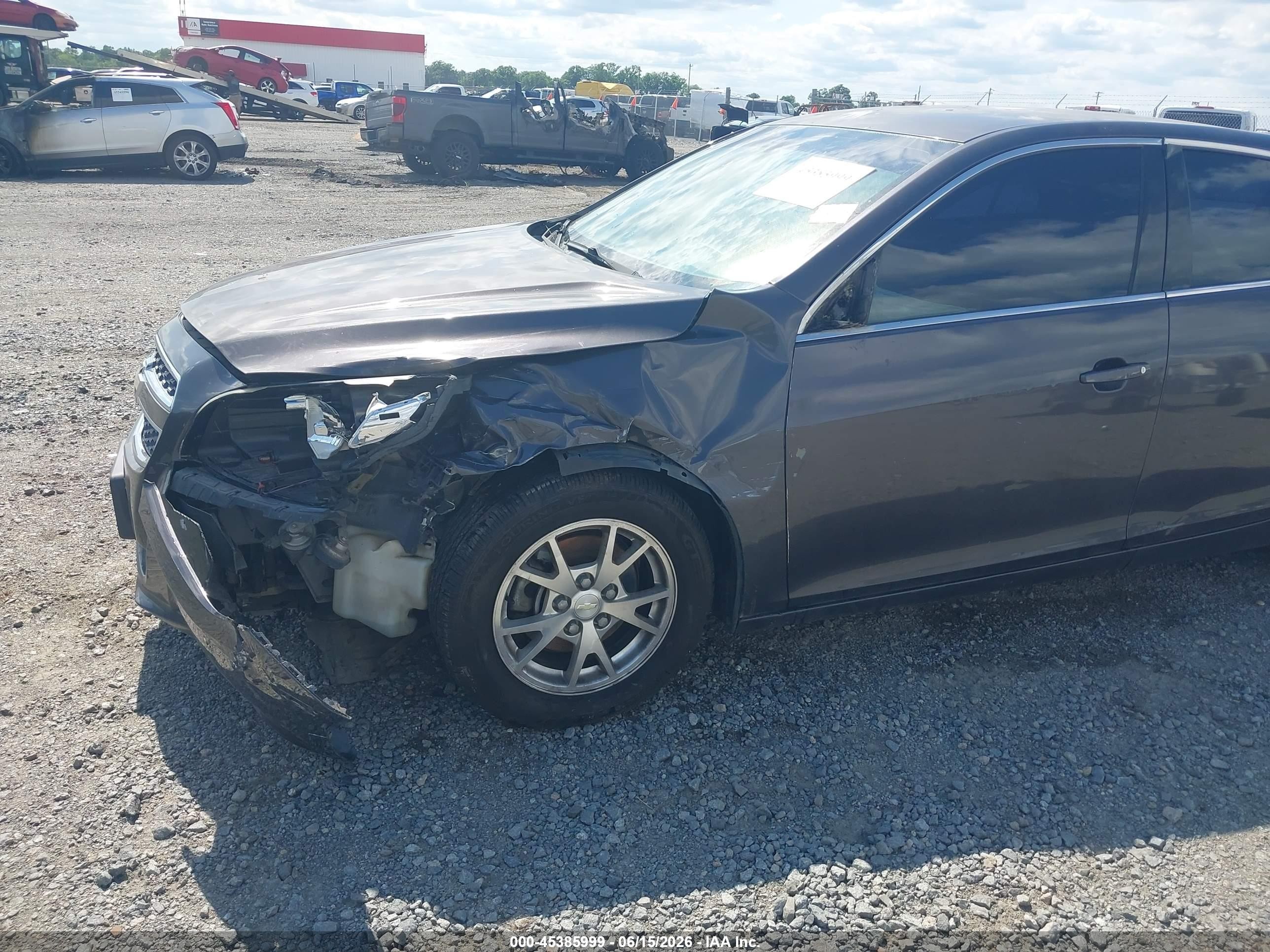 2013 Chevrolet Malibu 1fl Gray vin: 1G11A5SA2DF334529