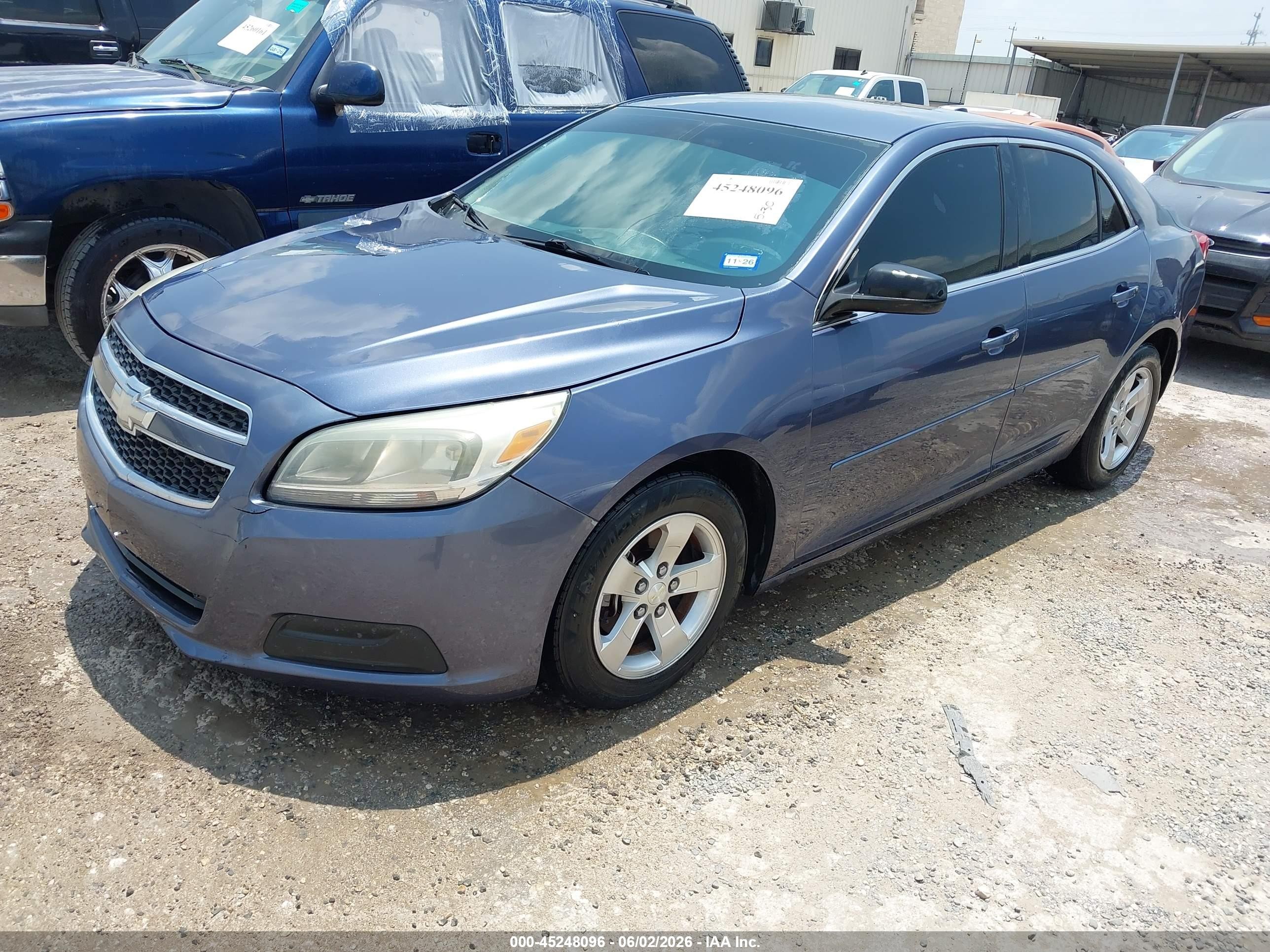 2013 Chevrolet Malibu 1fl Синий vin: 1G11A5SA4DF316503