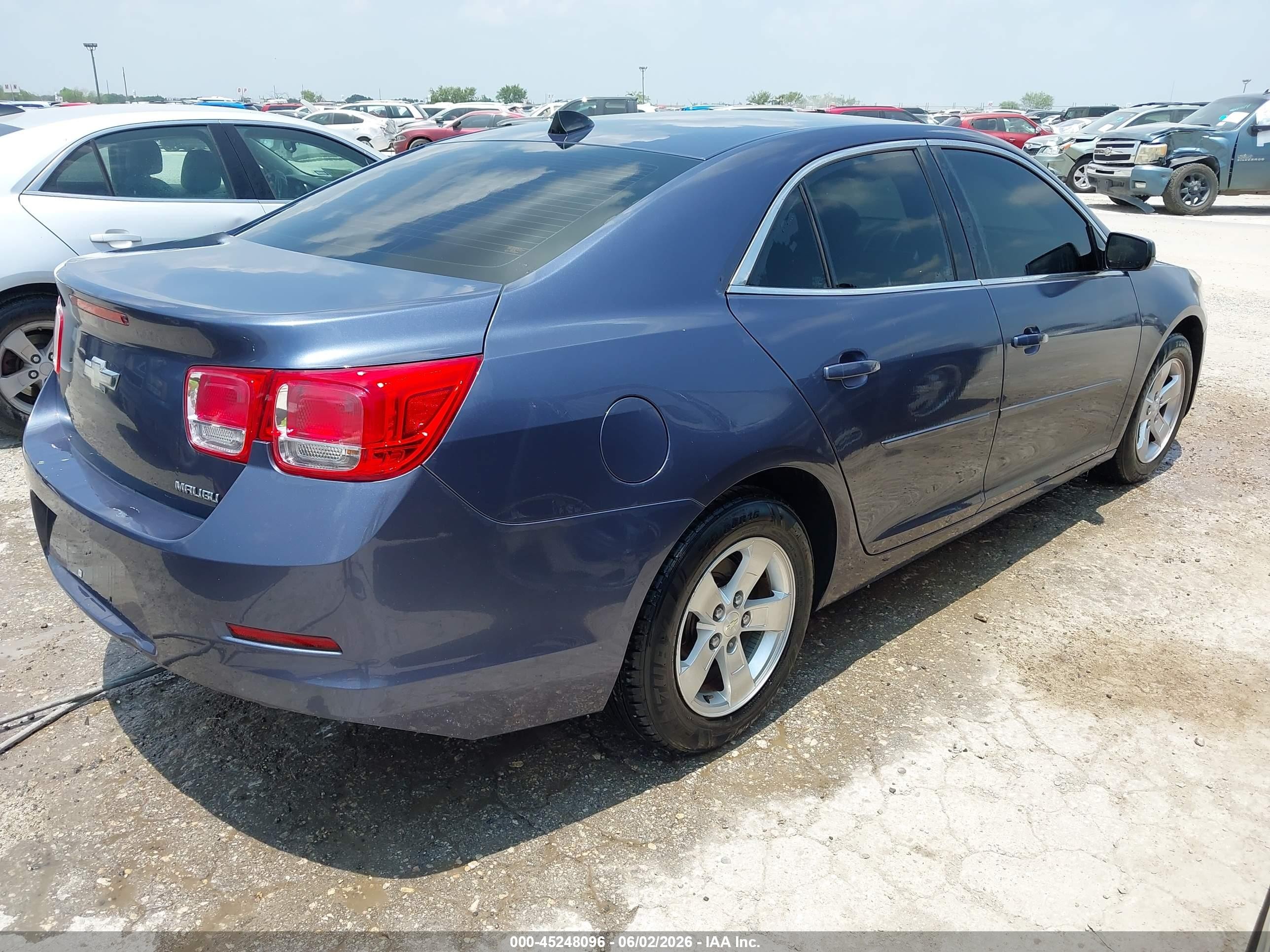 2013 Chevrolet Malibu 1fl Синий vin: 1G11A5SA4DF316503