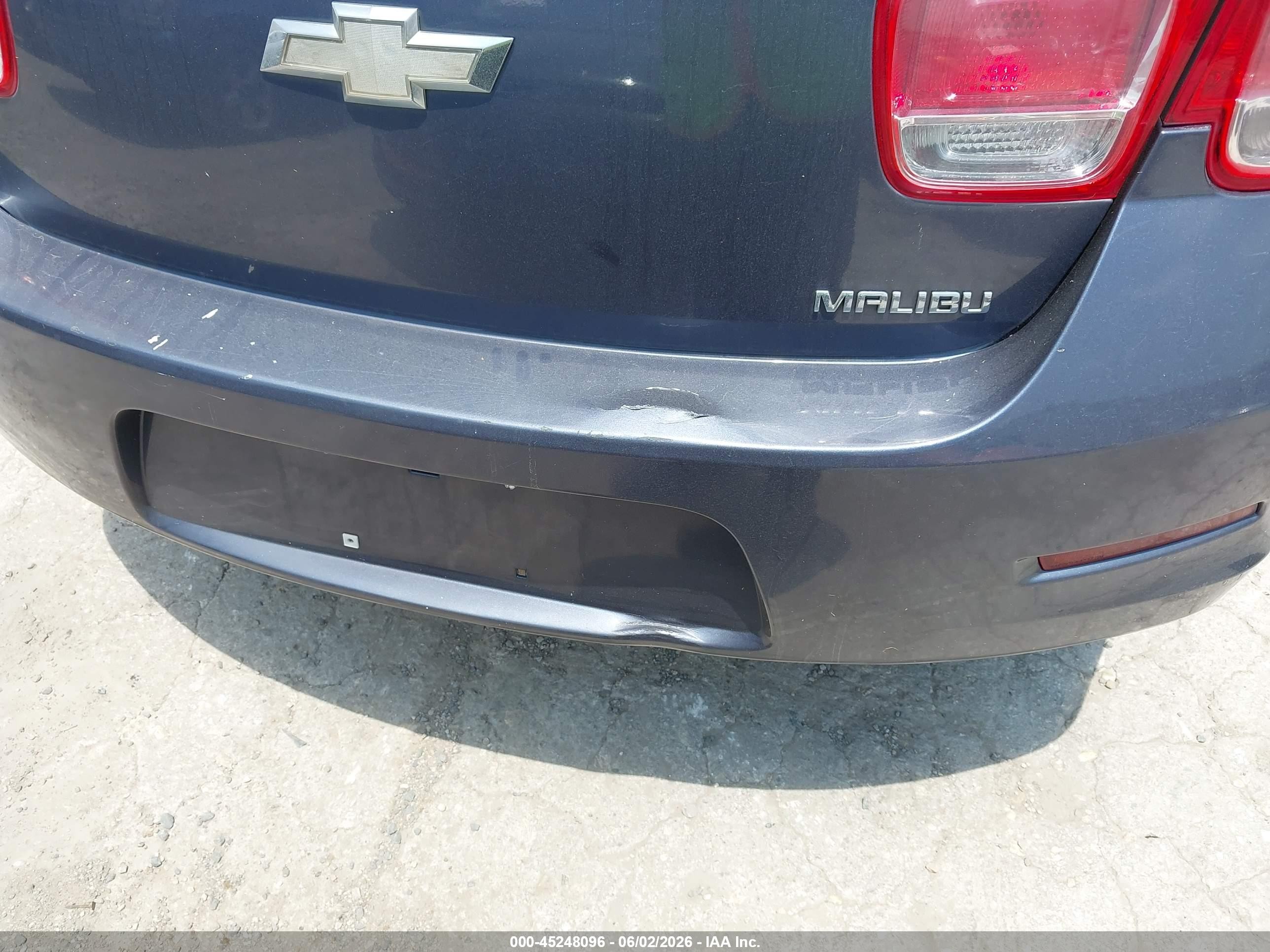 2013 Chevrolet Malibu 1fl Синий vin: 1G11A5SA4DF316503
