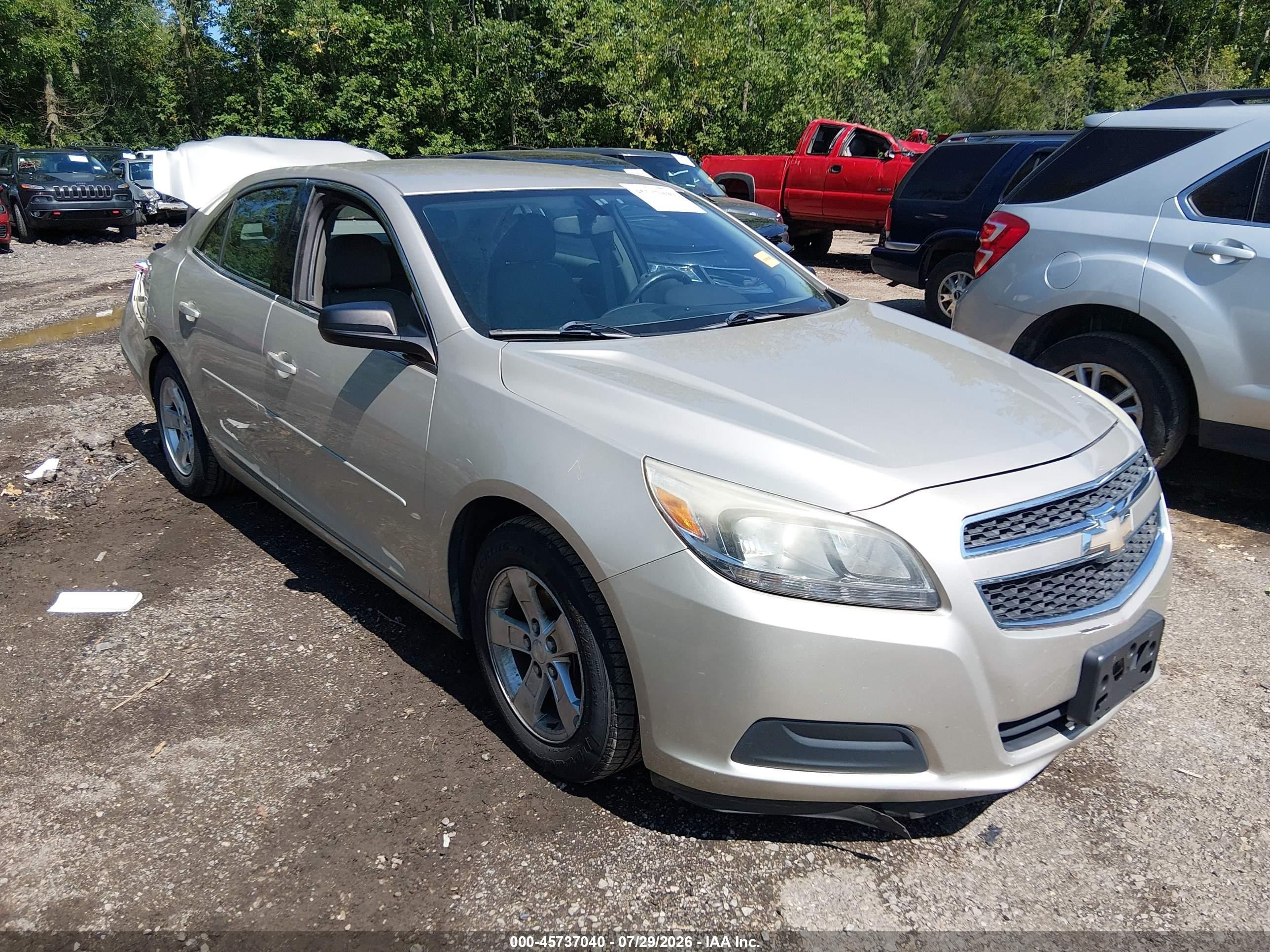2013 Chevrolet Malibu 1fl Gold vin: 1G11A5SA4DF318204